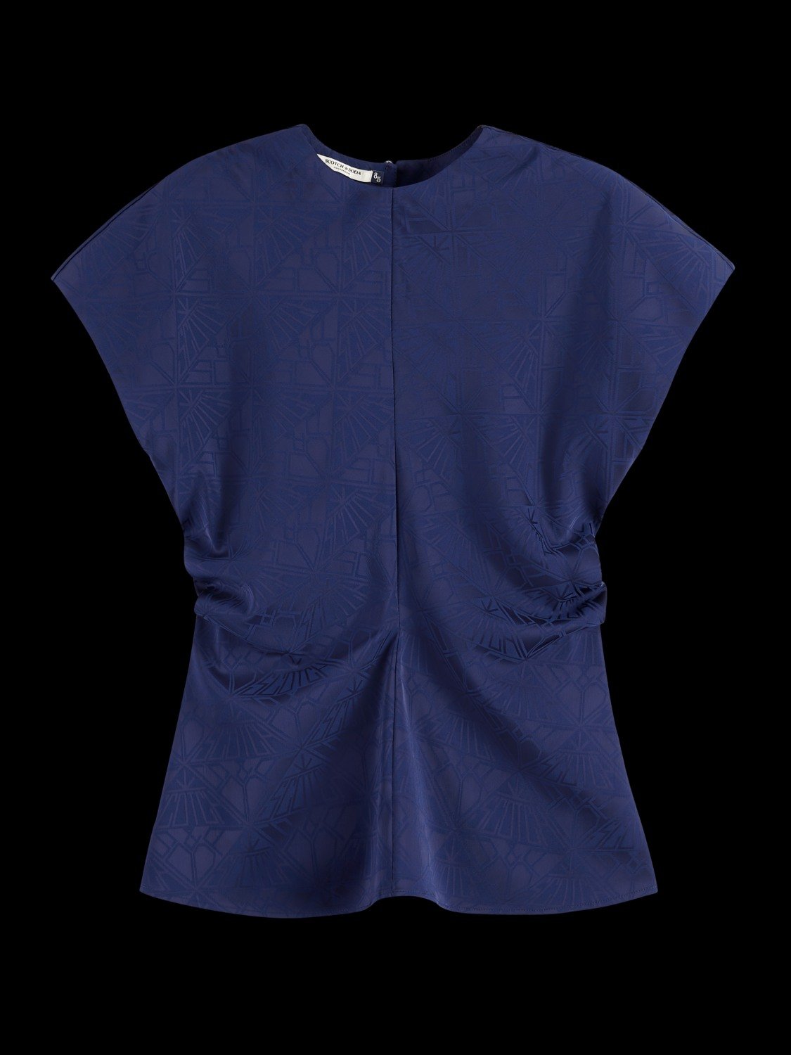 SATIN JACQUARD TOP