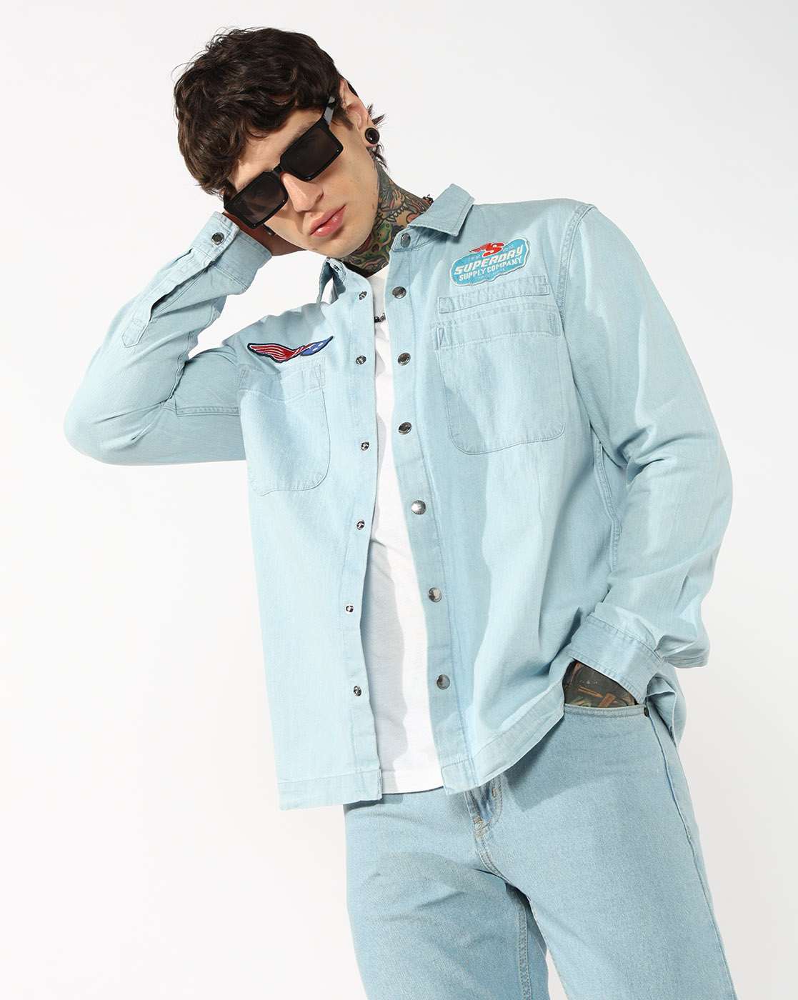 RACER DENIM SHIRT