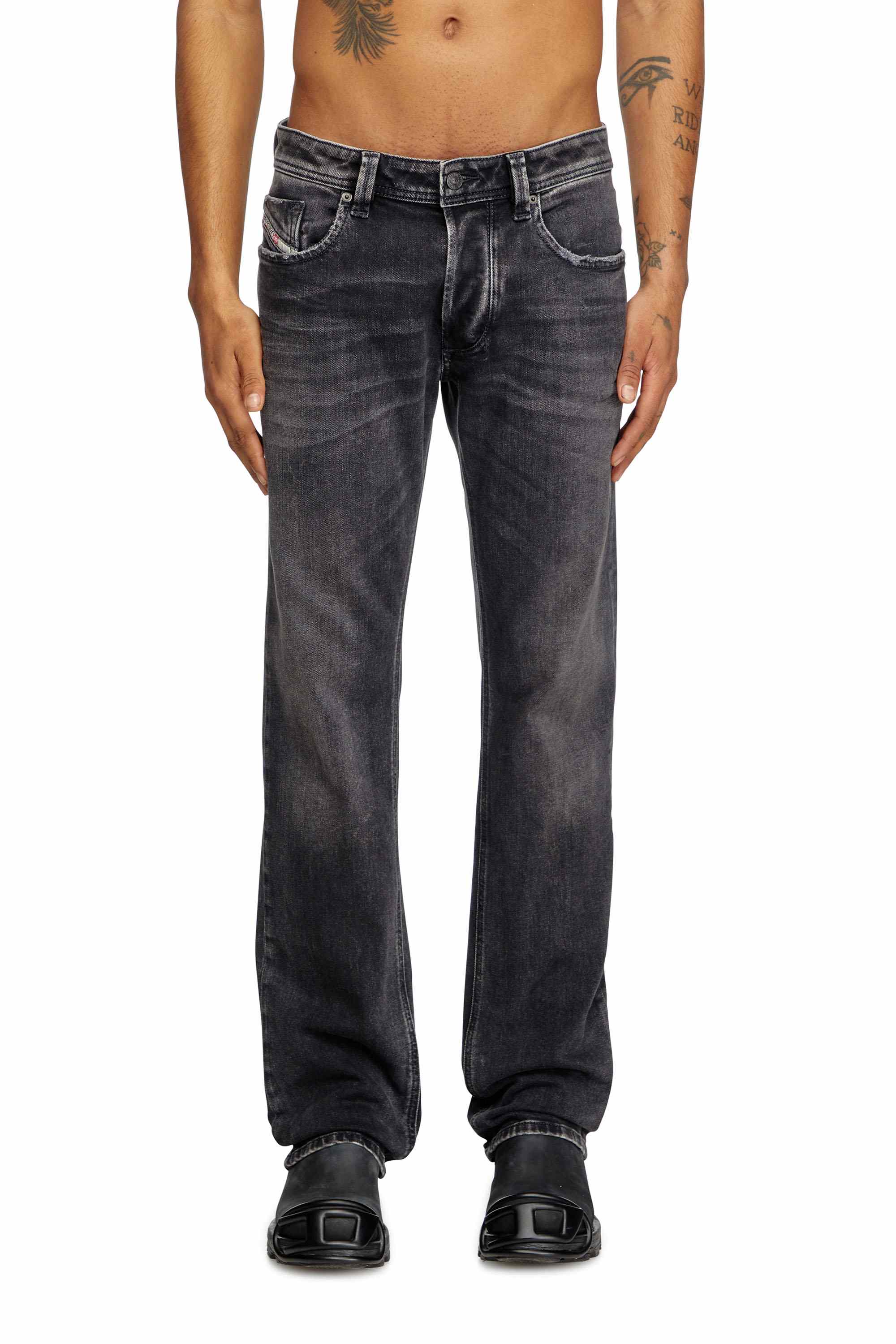 Black Regular Jeans - 1985 Larkee