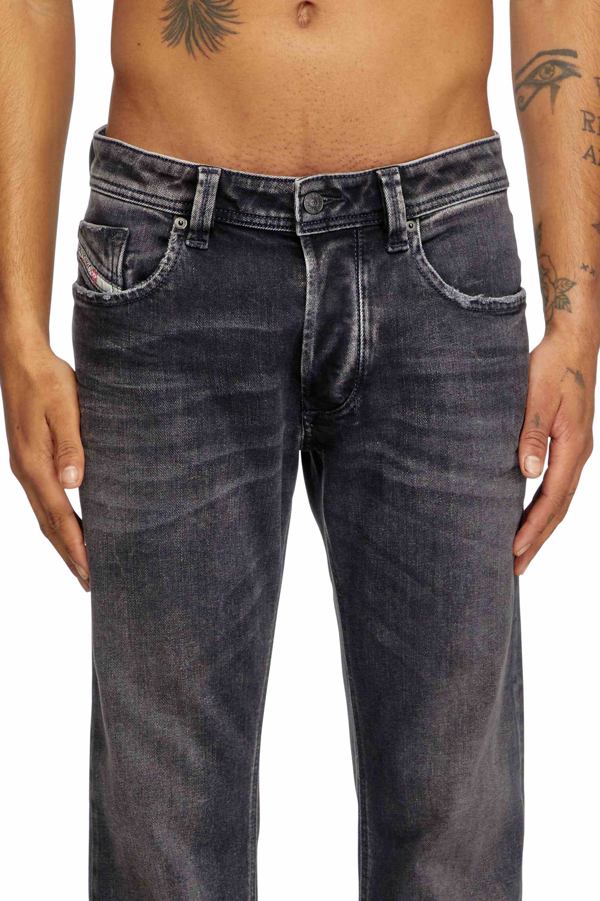 Black Regular Jeans - 1985 Larkee