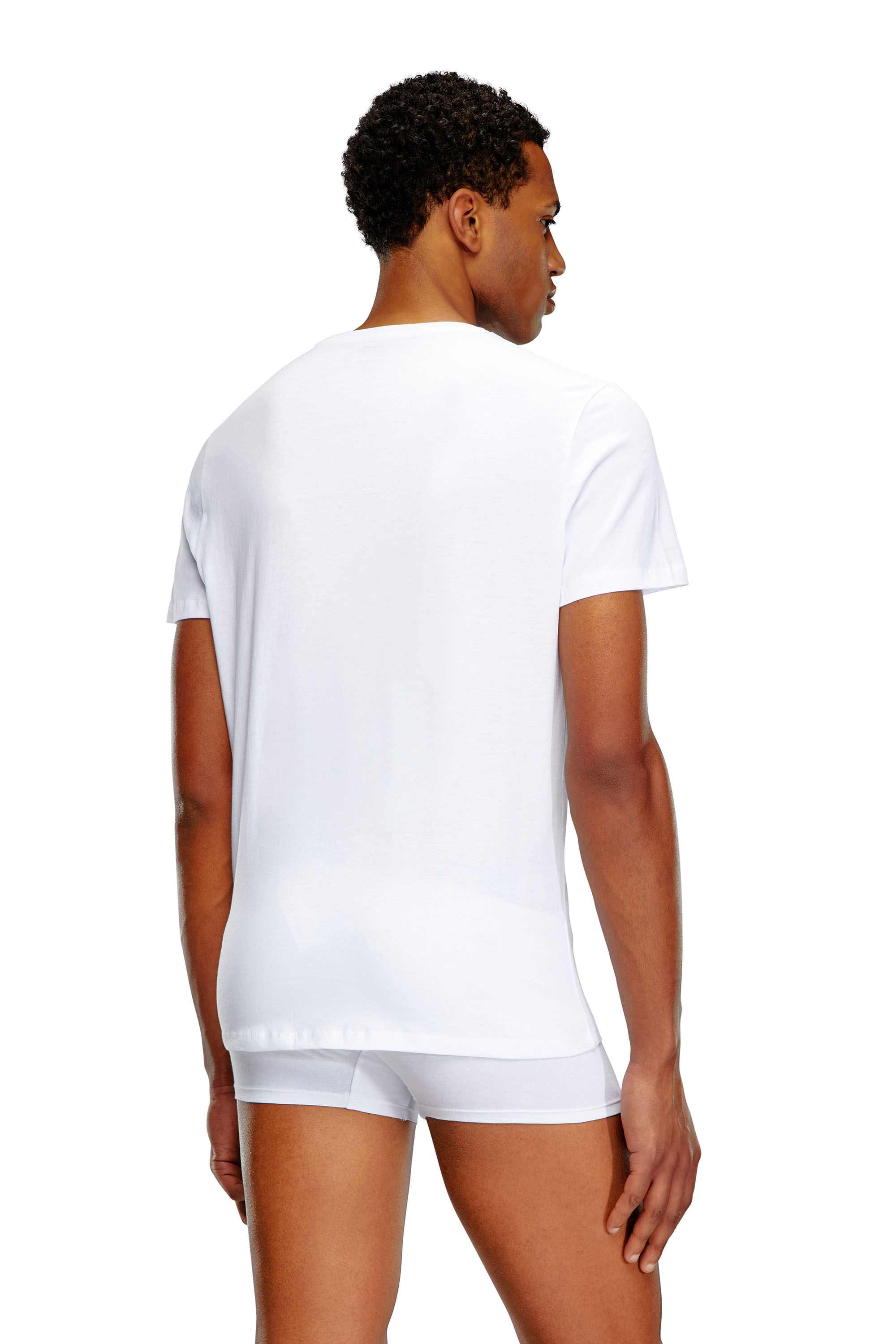 White 3-pack of V-neck T-shirts