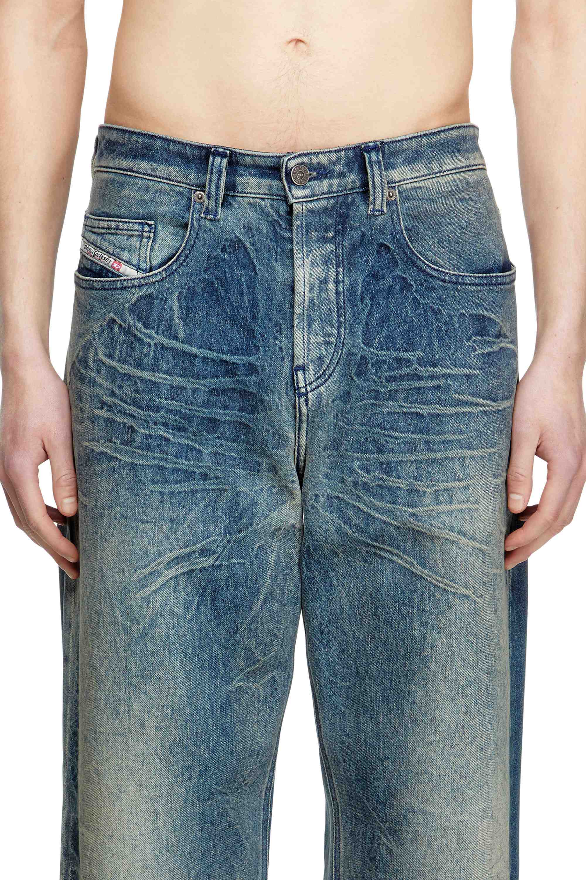 Blue Relaxed Jeans - 2001 D-Macro