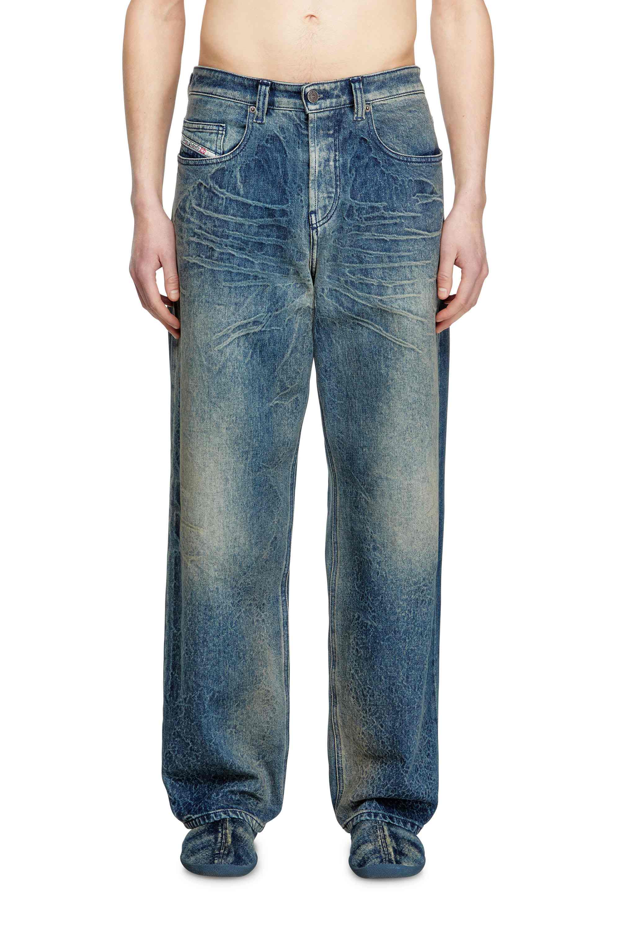 Blue Relaxed Jeans - 2001 D-Macro