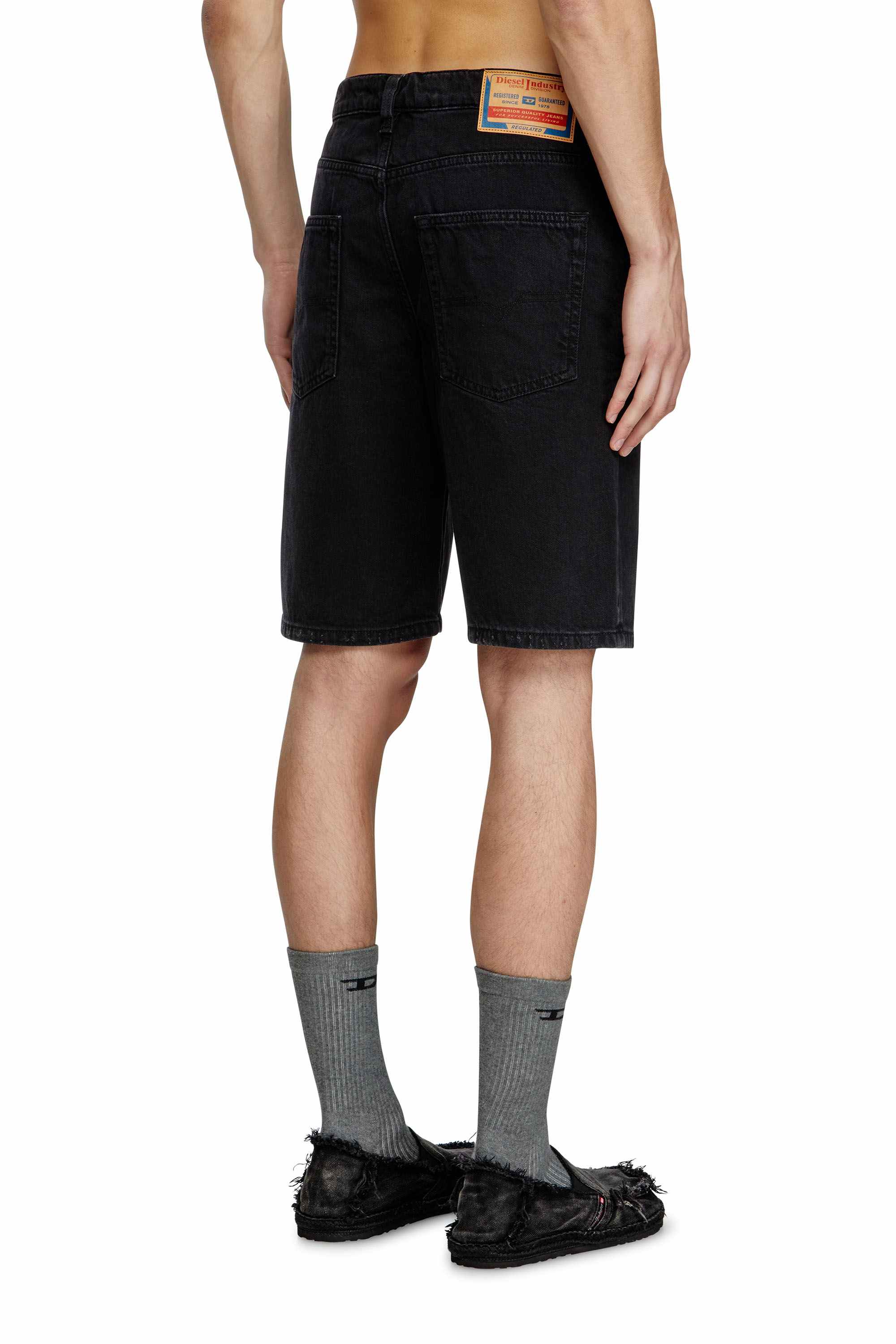 Black Denim shorts