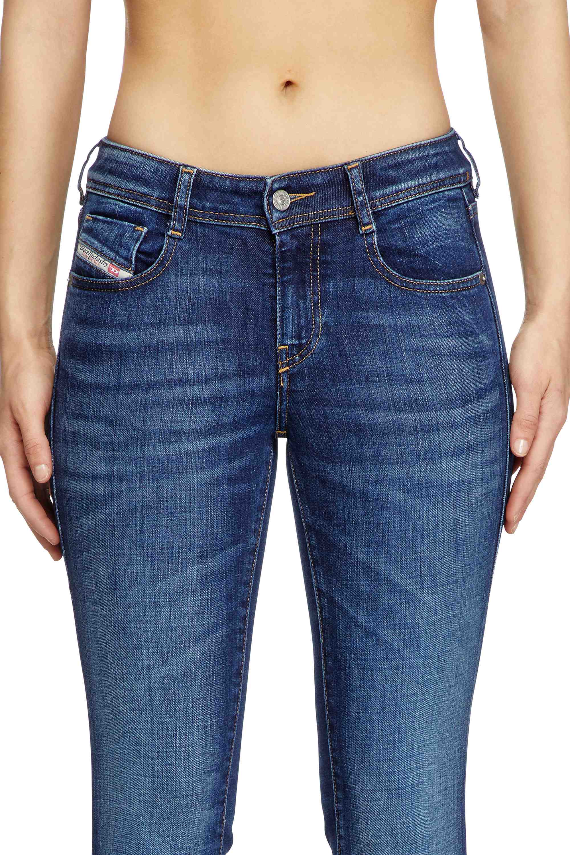 Medium Blue 1969 D-Ebbey Bootcut Fit Jeans