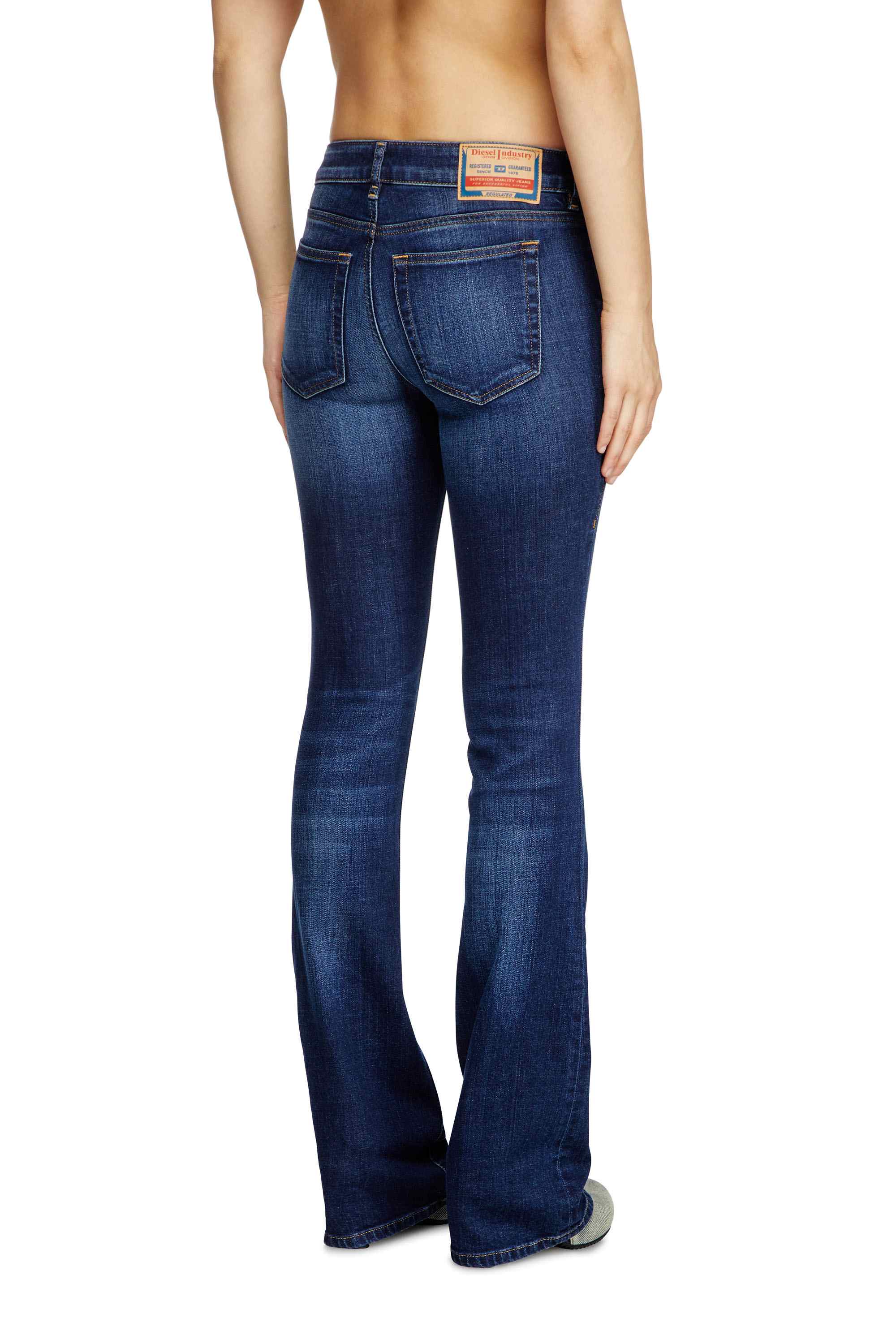 Medium Blue 1969 D-Ebbey Bootcut Fit Jeans
