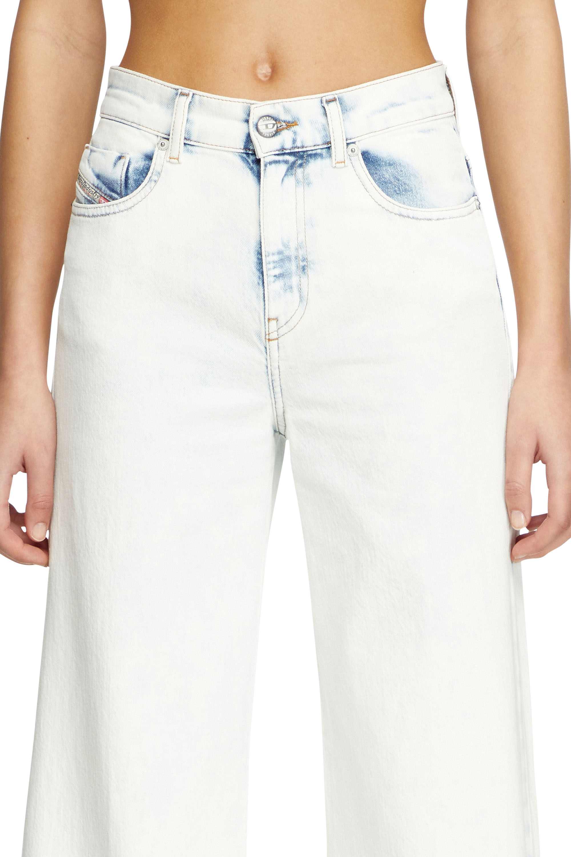 Light Blue 1978 D-Akemi Flare Fit Jeans
