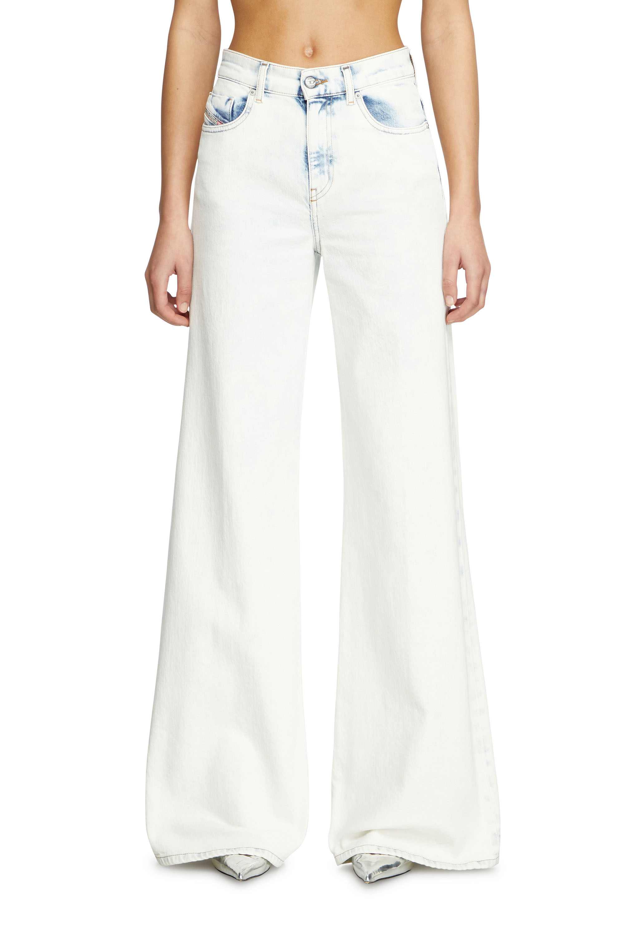 Light Blue 1978 D-Akemi Flare Fit Jeans