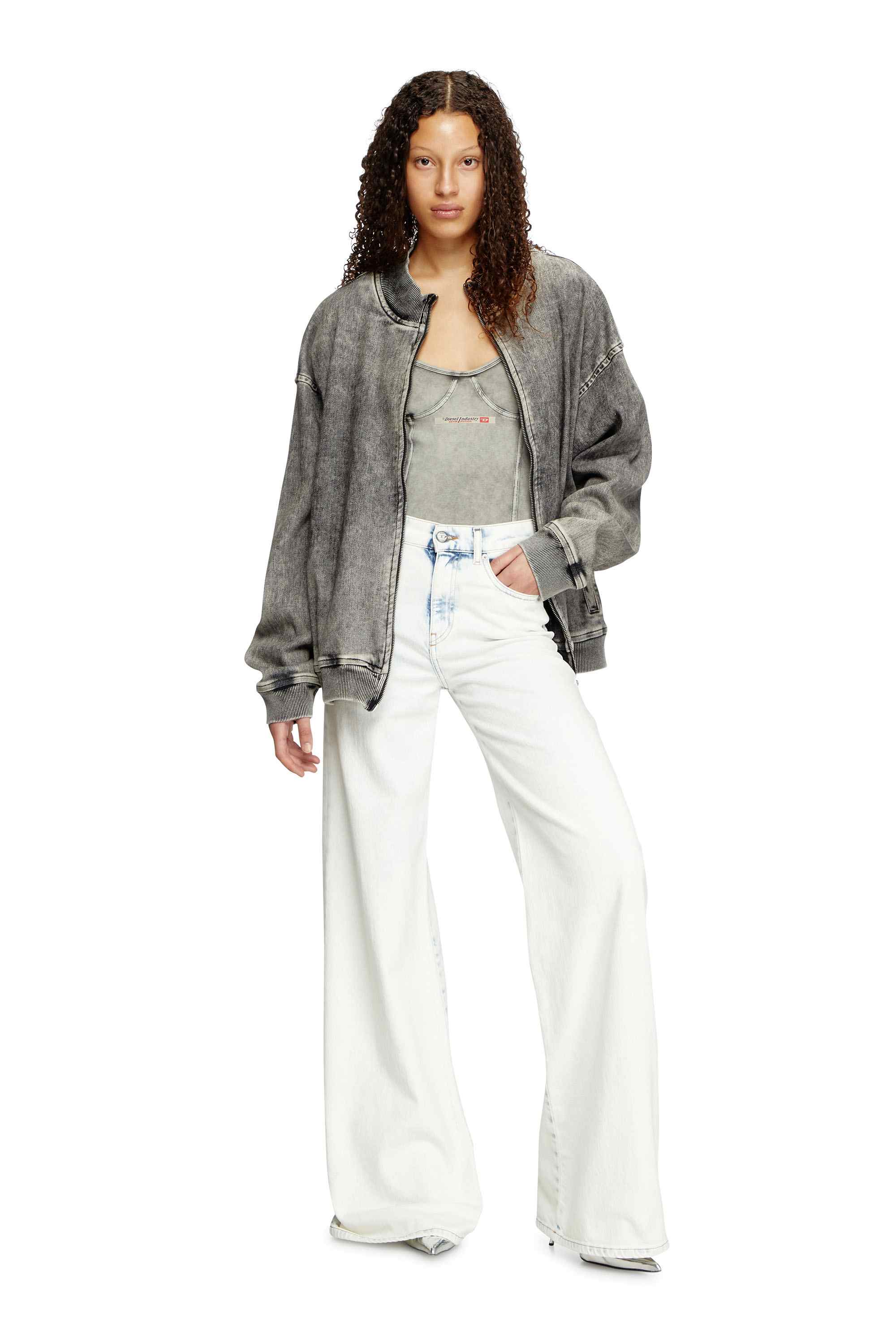 Light Blue 1978 D-Akemi Flare Fit Jeans