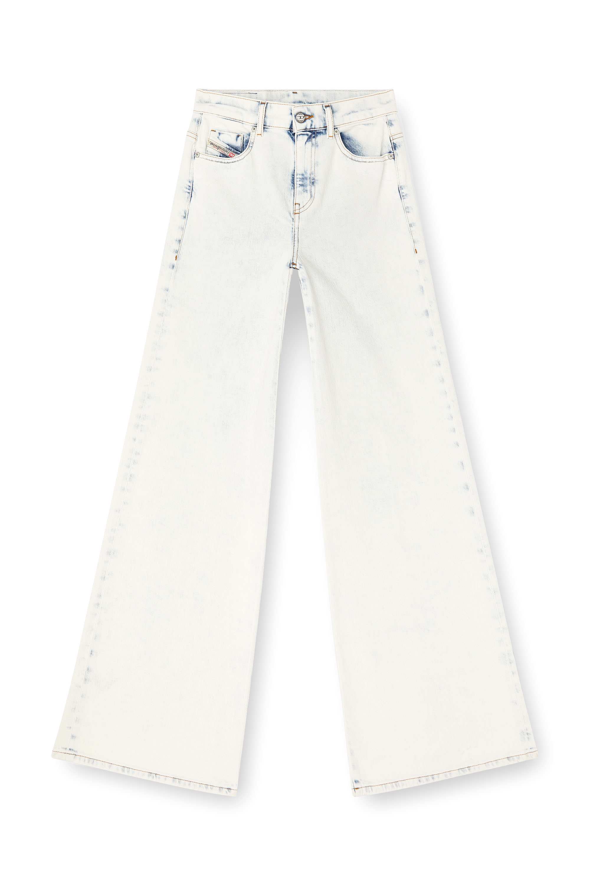 Light Blue 1978 D-Akemi Flare Fit Jeans