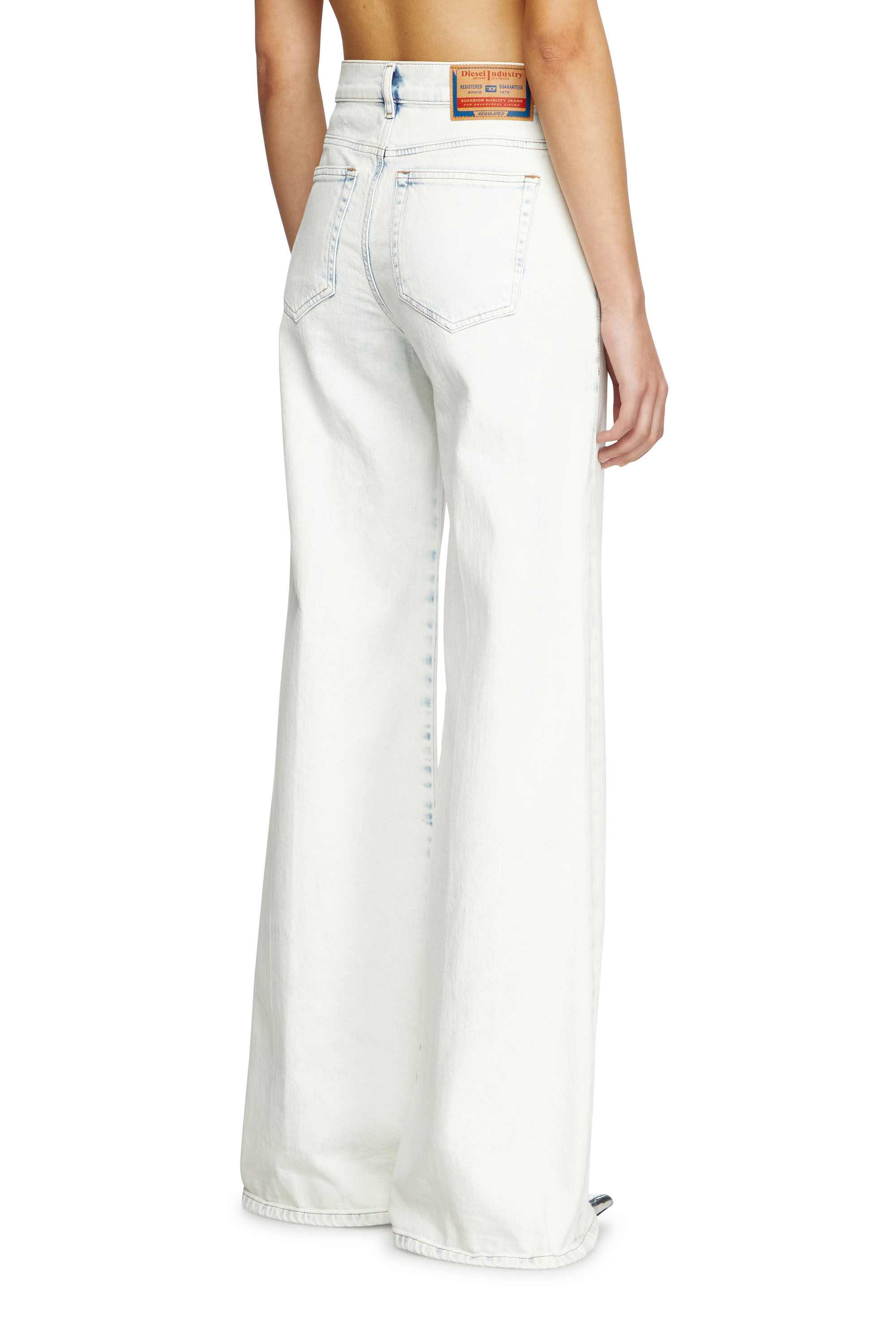 Light Blue 1978 D-Akemi Flare Fit Jeans