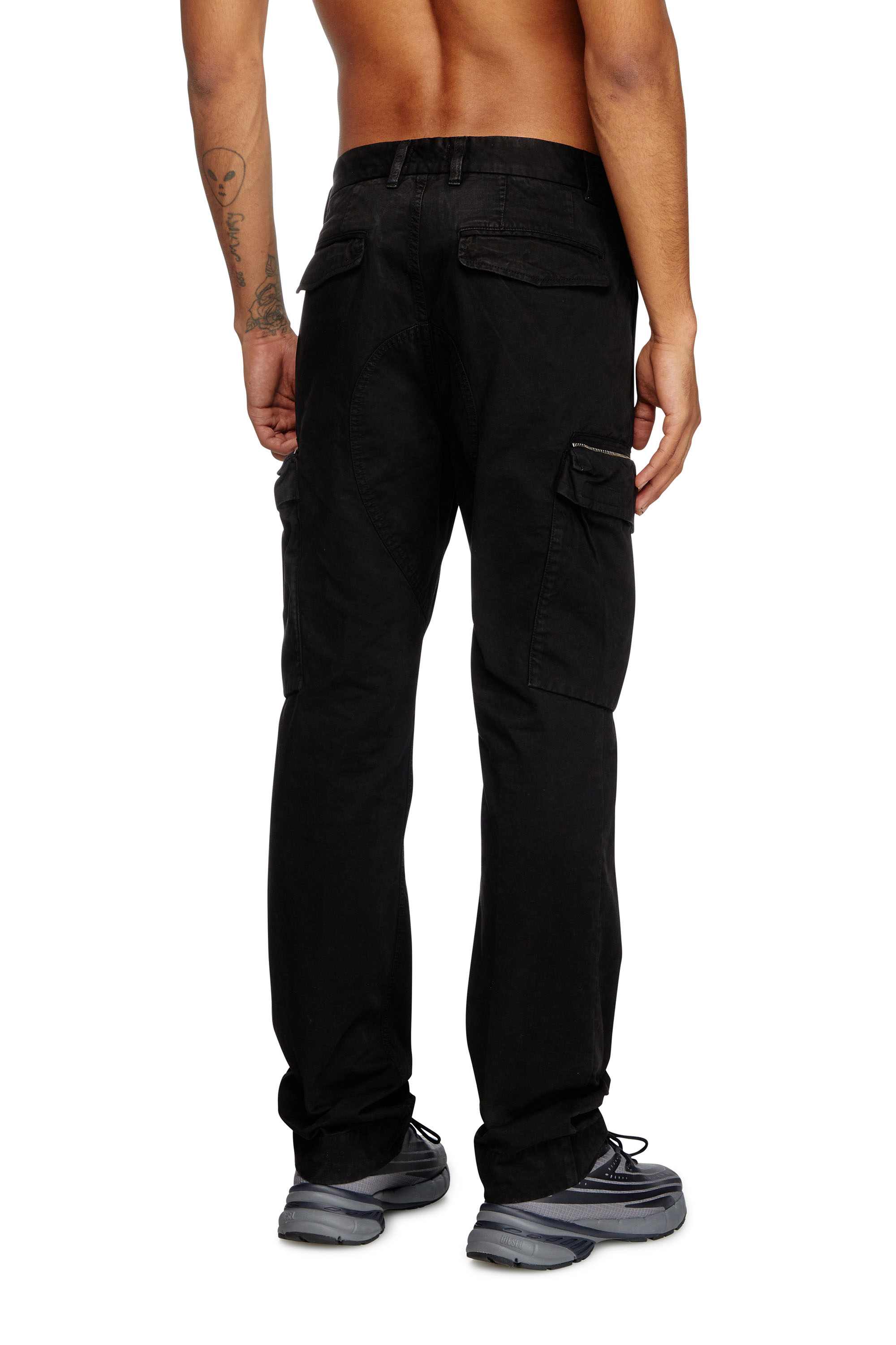 Black P-Ye Trousers