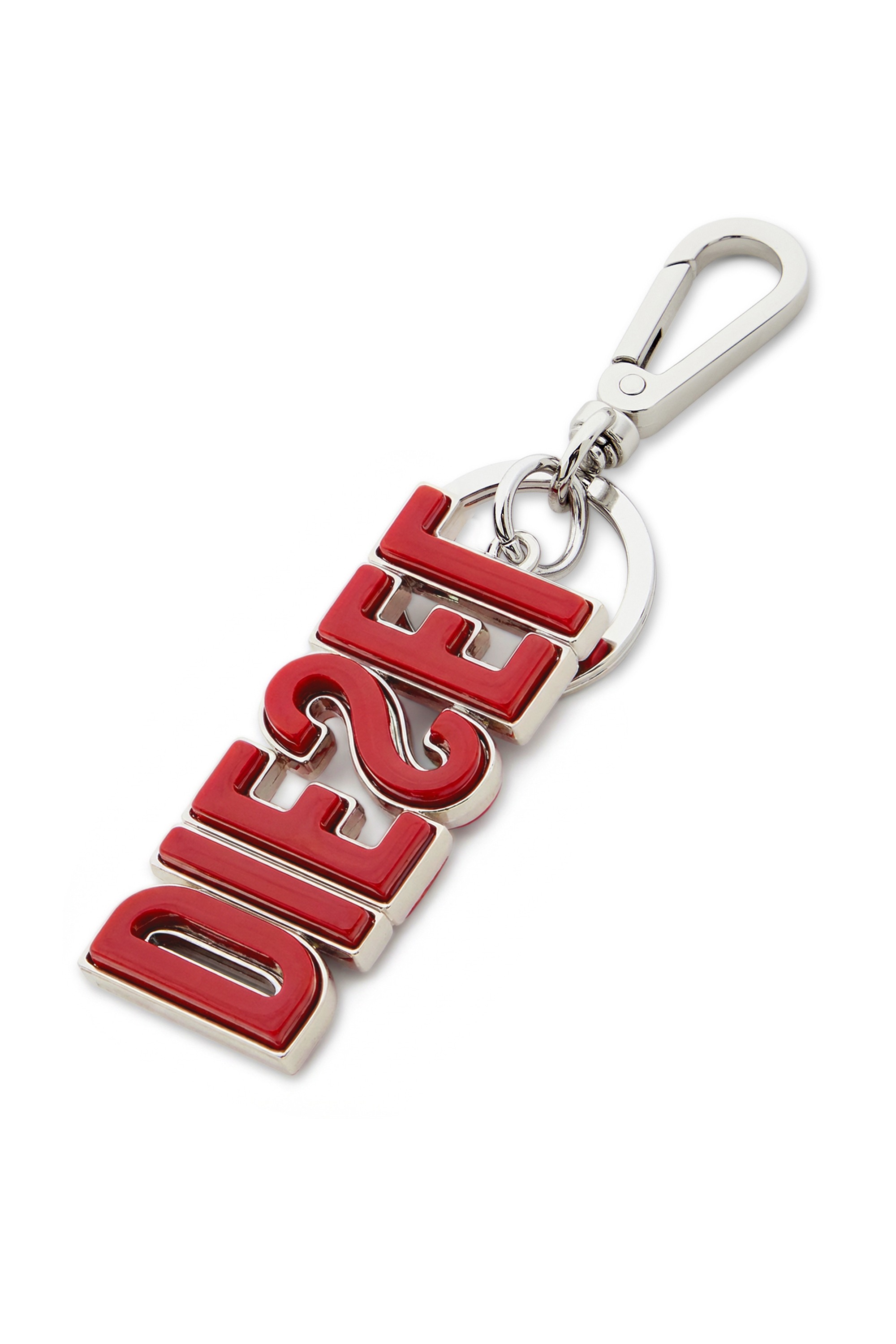 Black Metal and resin DIESEL keyring