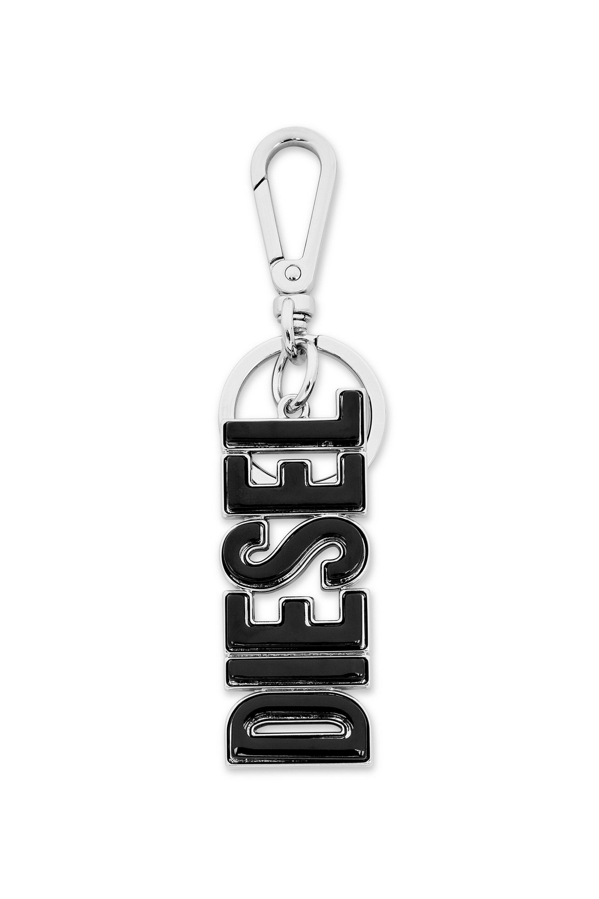 Black Metal and resin DIESEL keyring