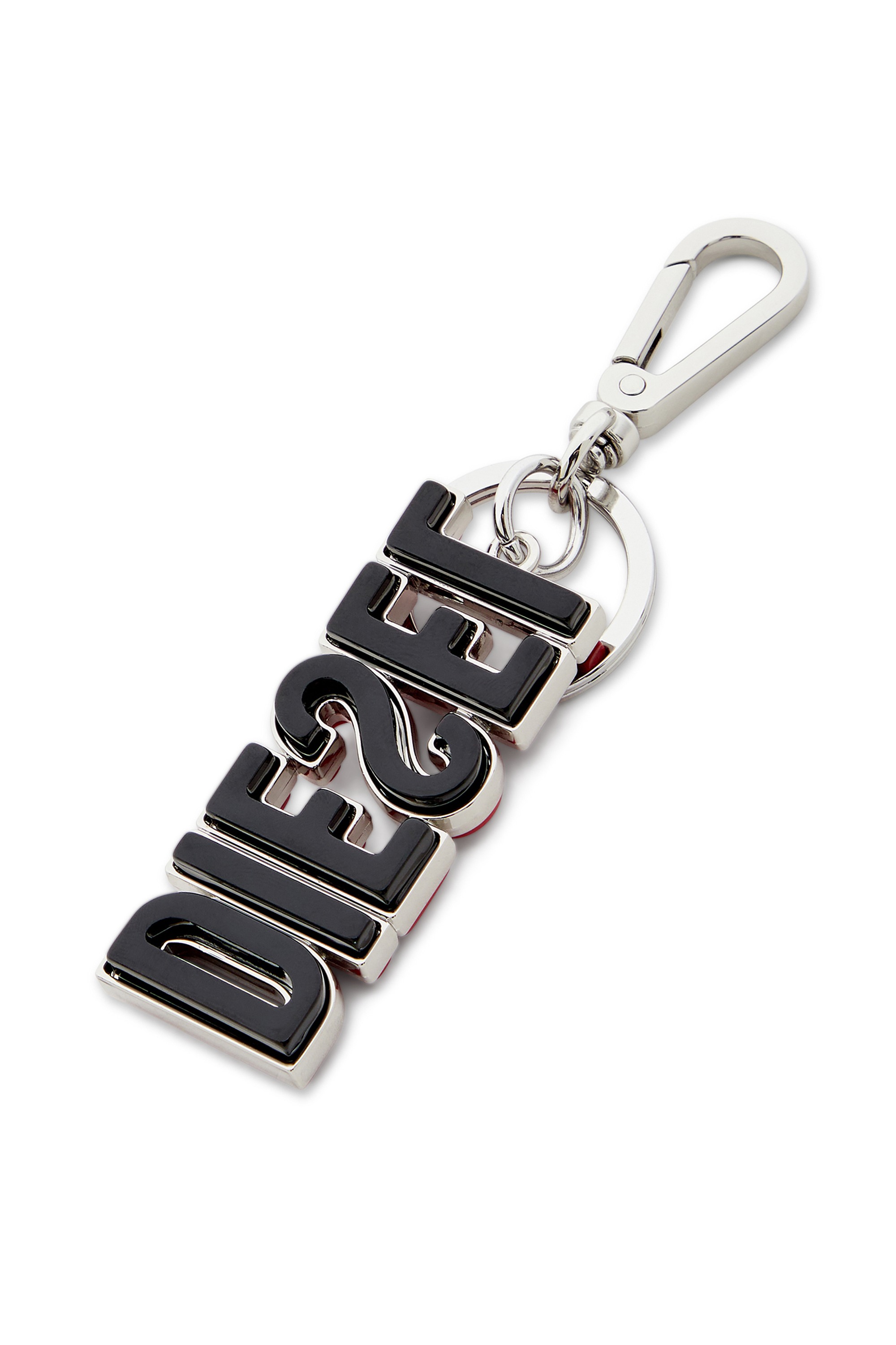 Black Metal and resin DIESEL keyring