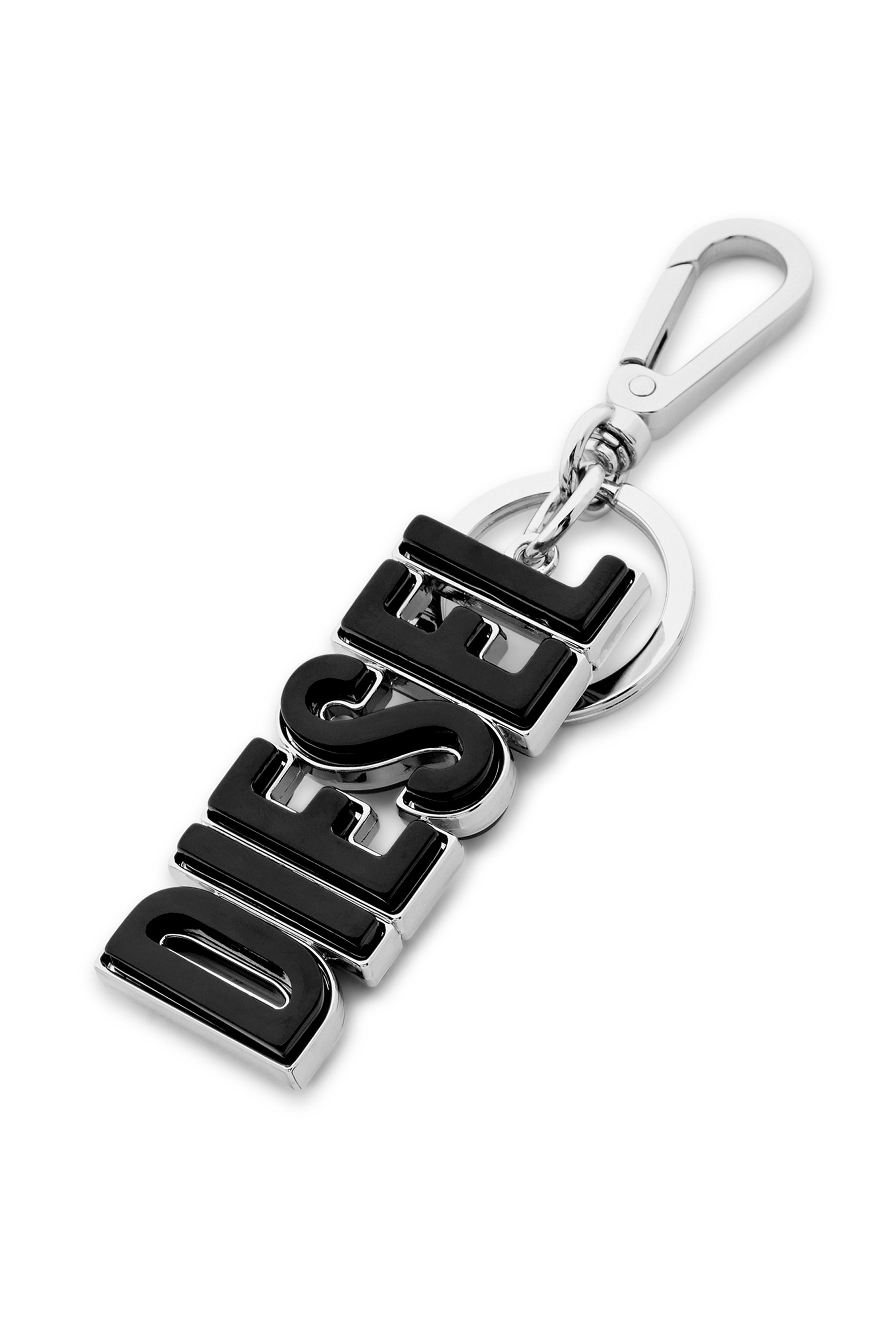 Black Metal and resin DIESEL keyring
