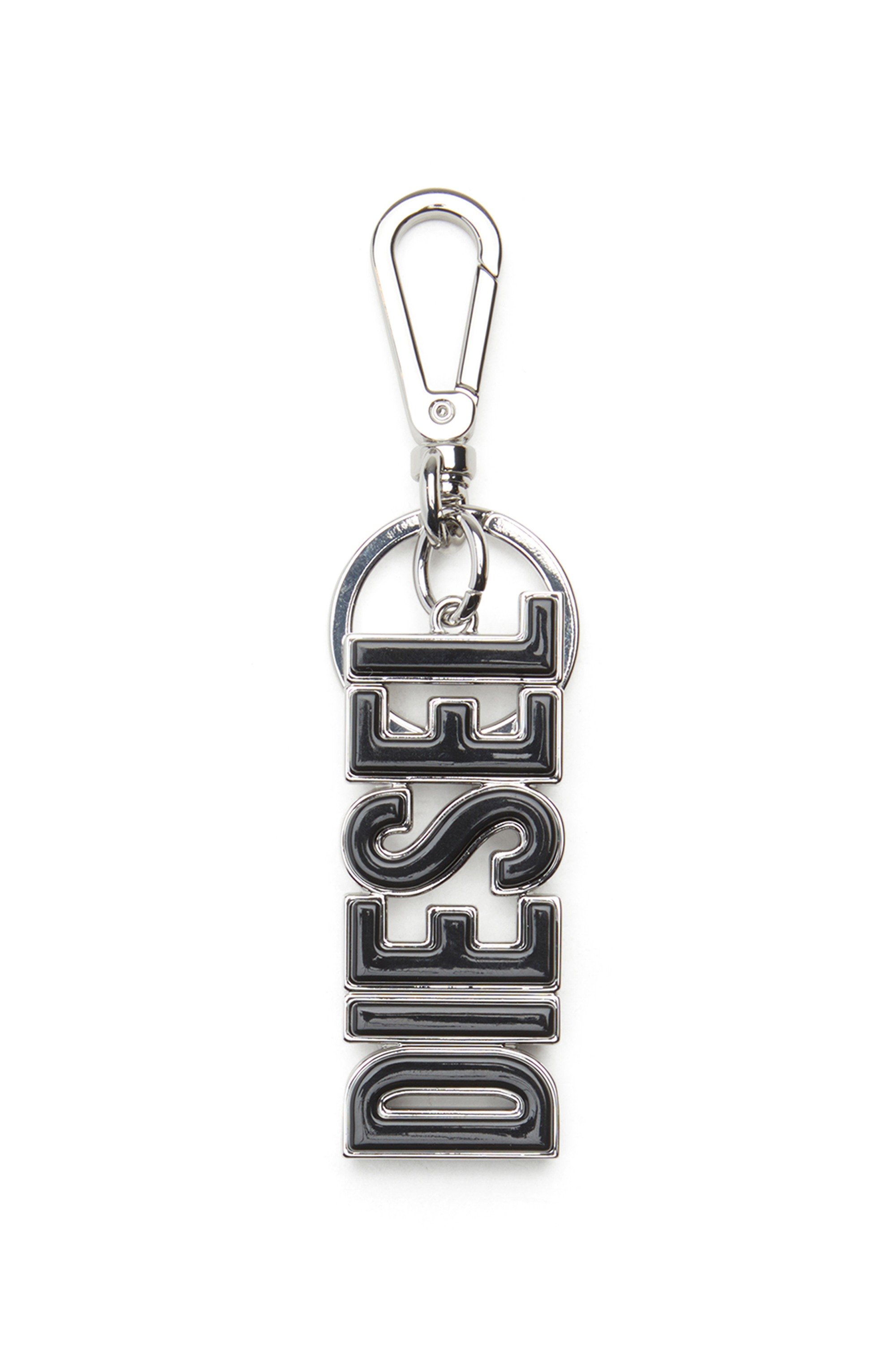 Black Metal and resin DIESEL keyring
