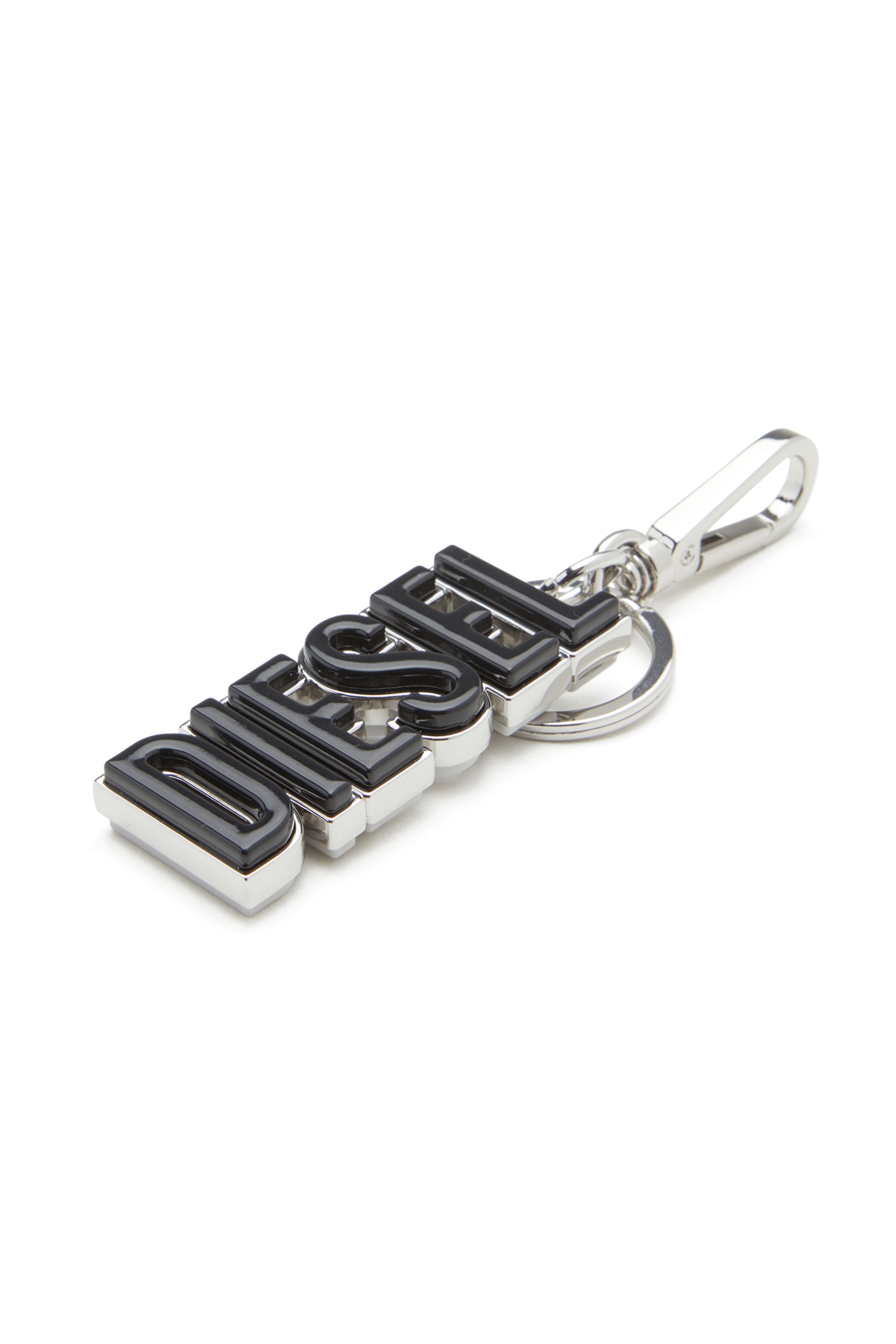 Black Metal and resin DIESEL keyring