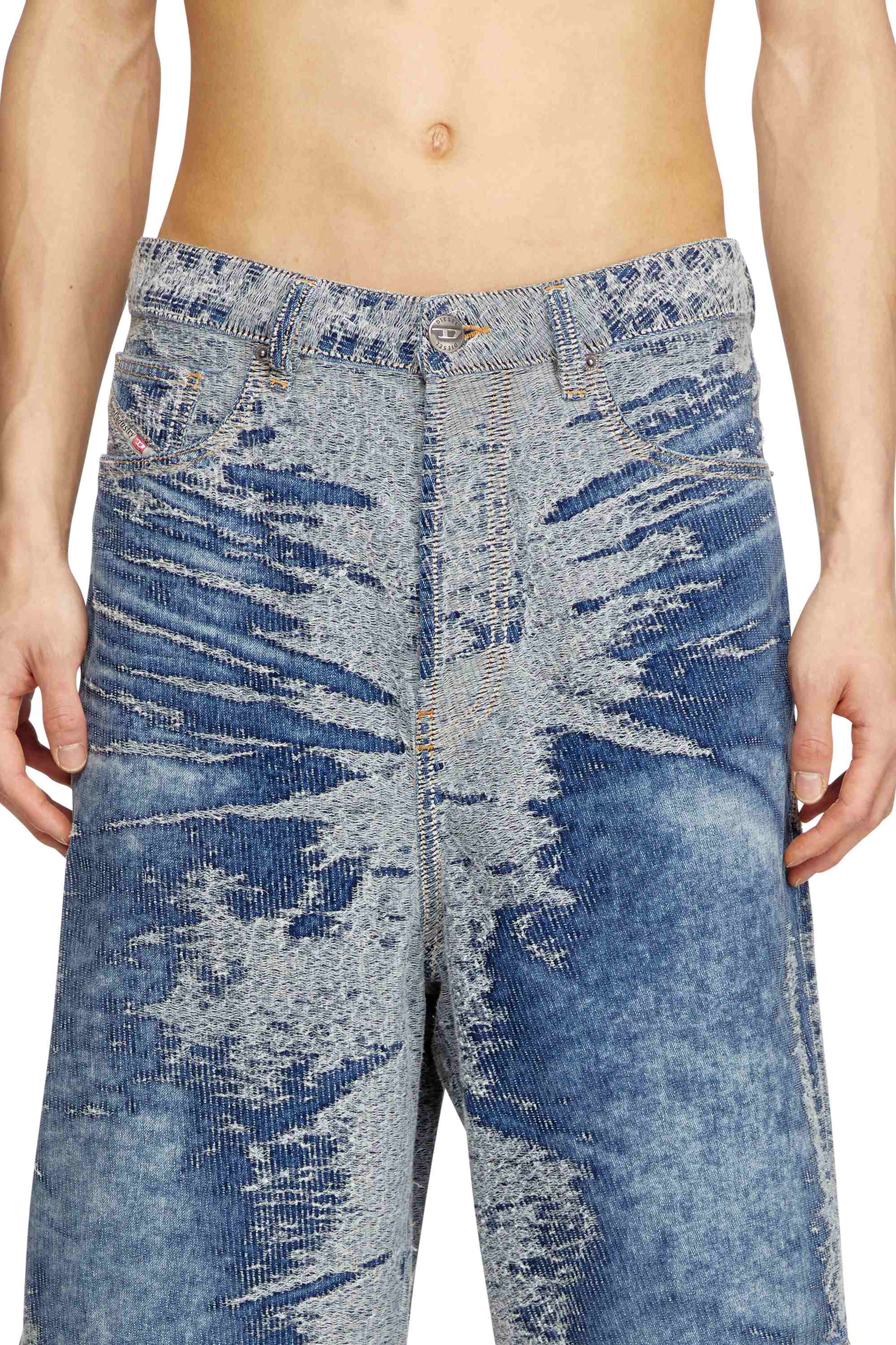 Medium Blue D-Lire-Short-S Shorts