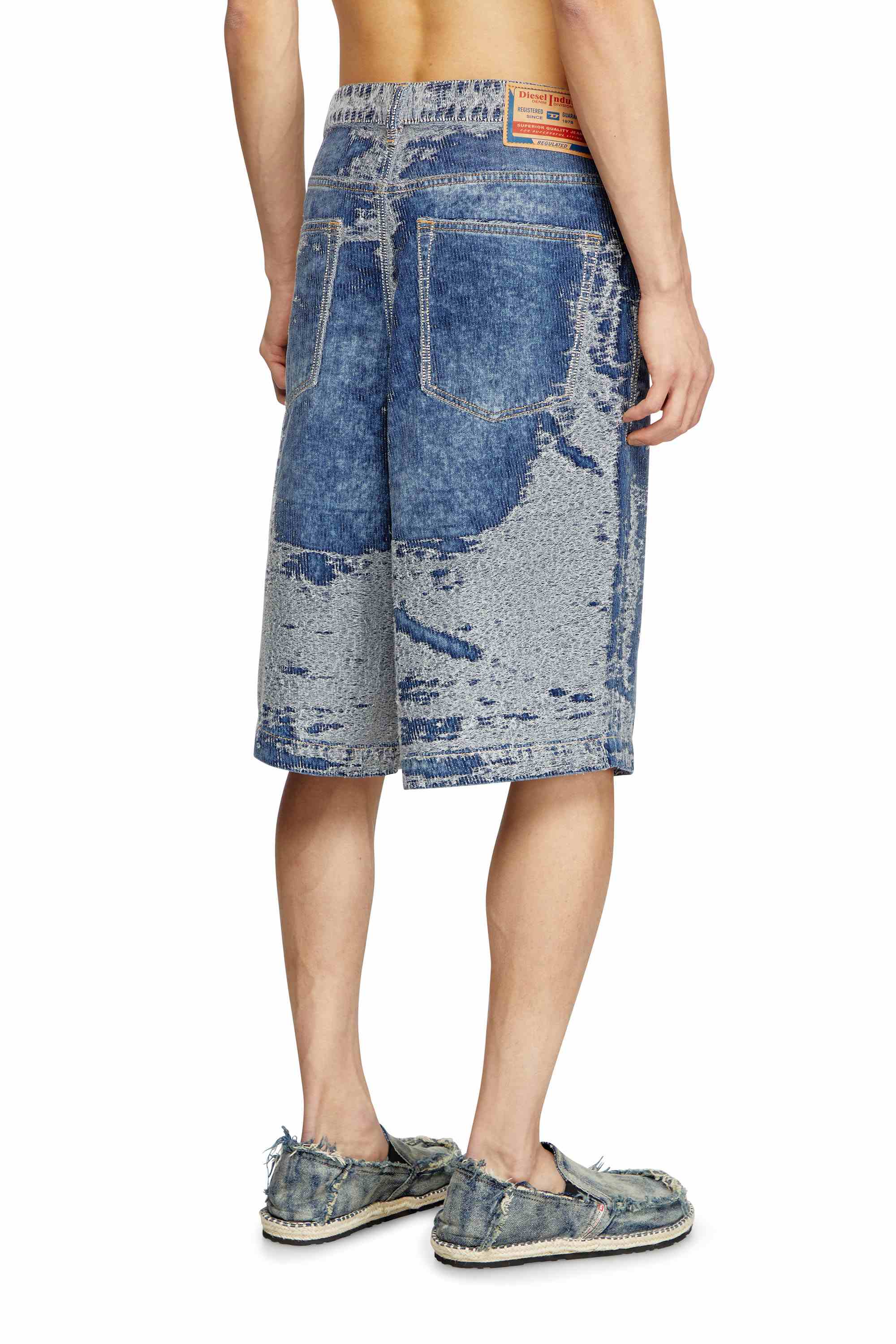 Medium Blue D-Lire-Short-S Shorts