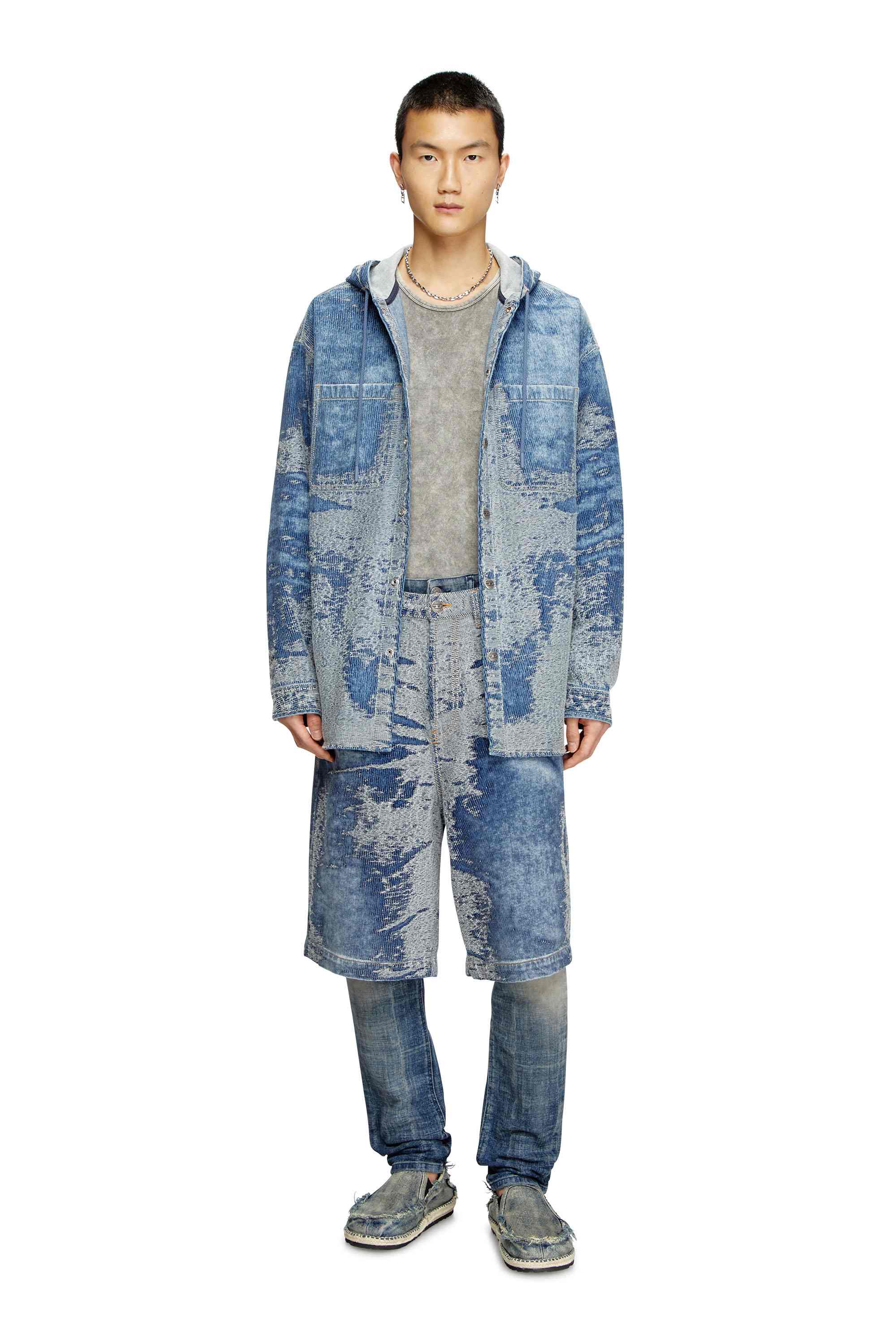 Medium Blue D-Lire-Short-S Shorts