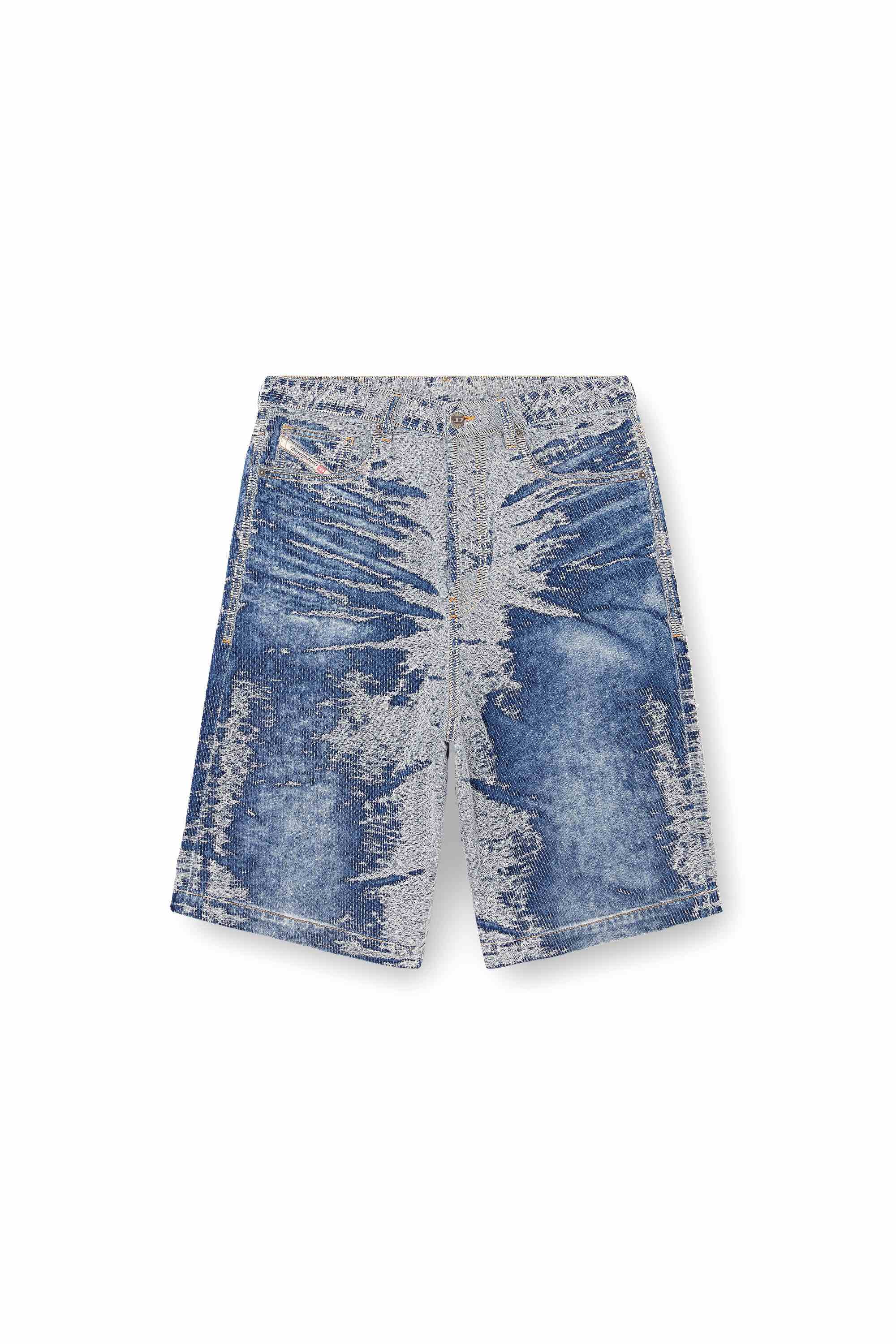 Medium Blue D-Lire-Short-S Shorts