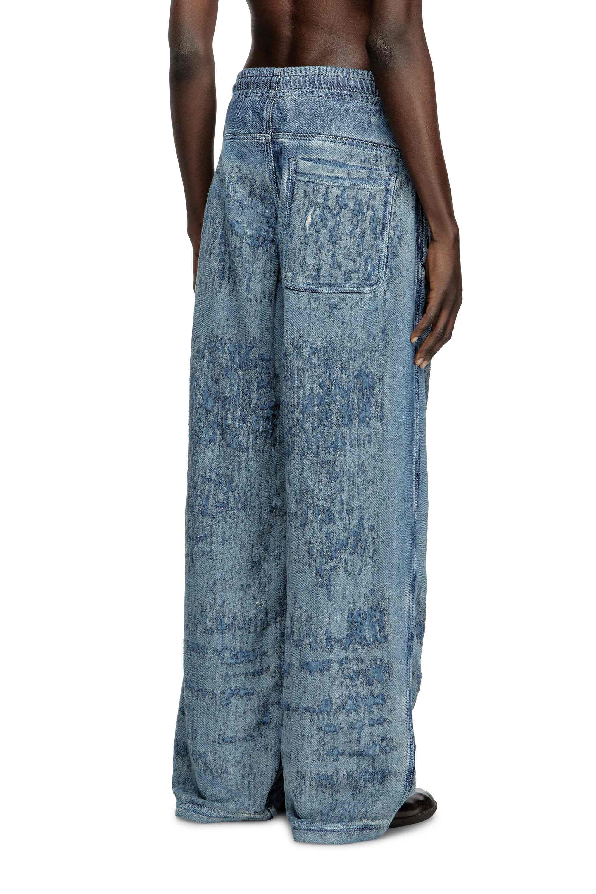 Blue  Relaxed Jeans - D-Enimos