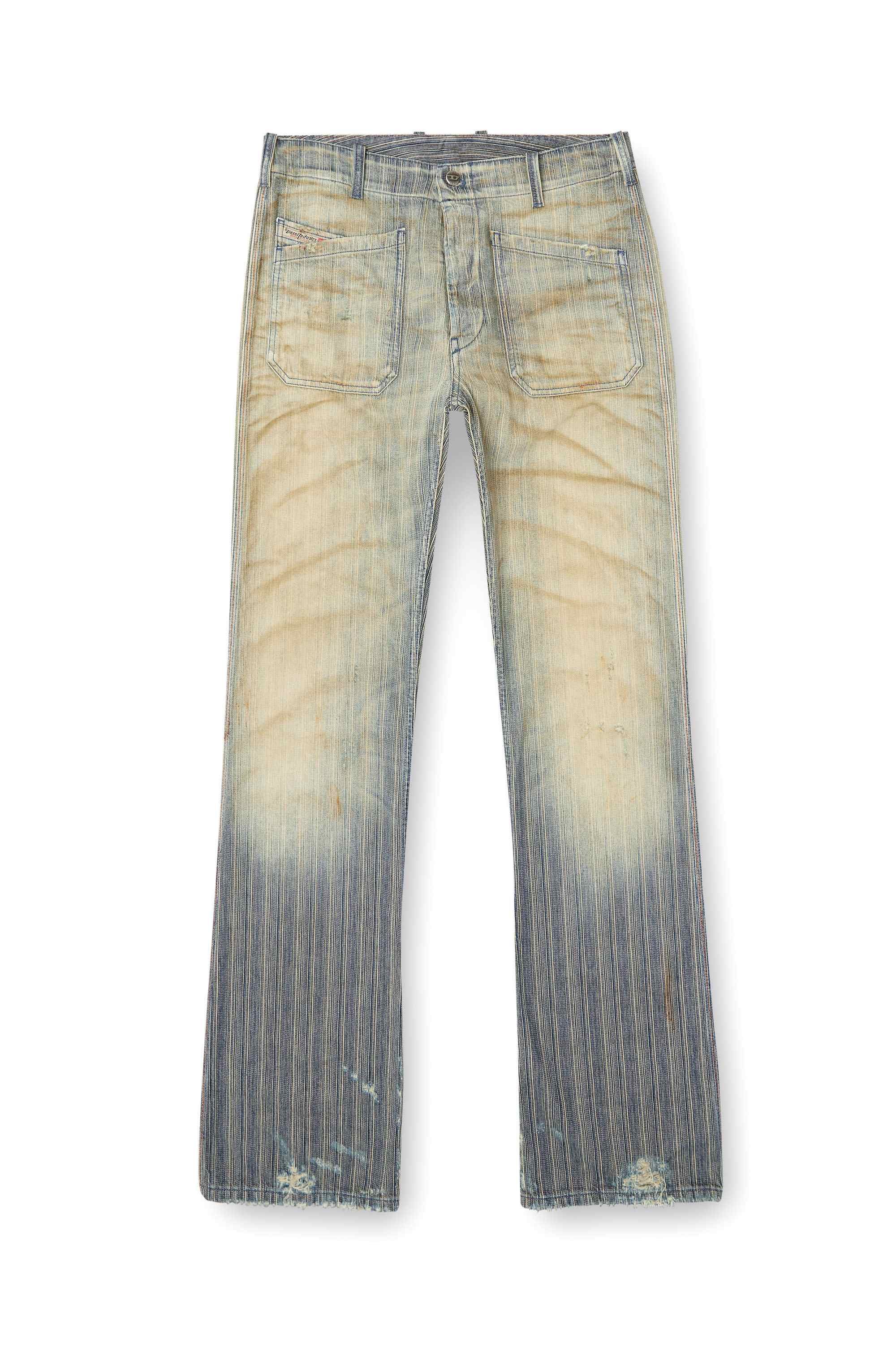 Blue Bootcut Jeans - D-Moorix