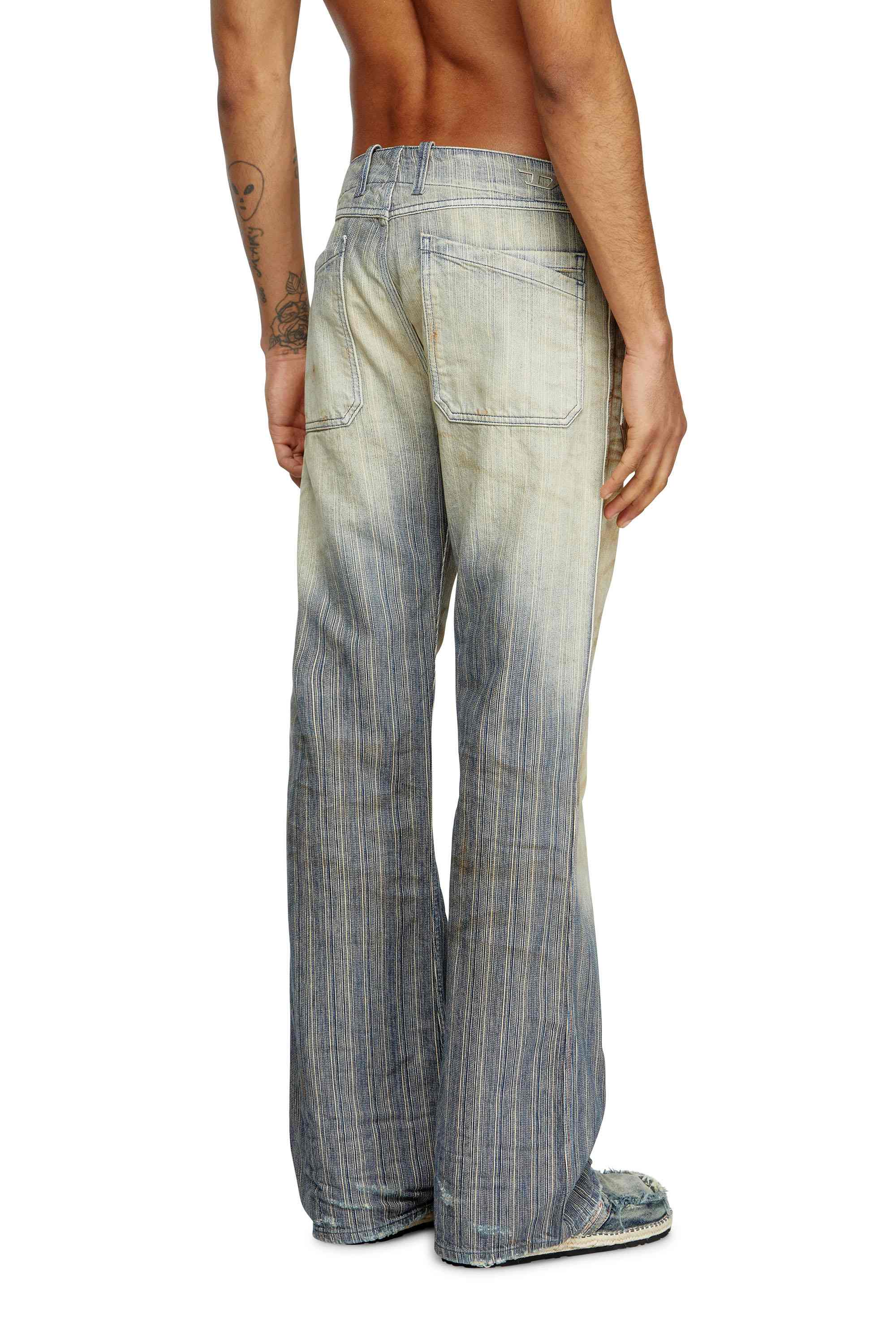 Blue Bootcut Jeans - D-Moorix