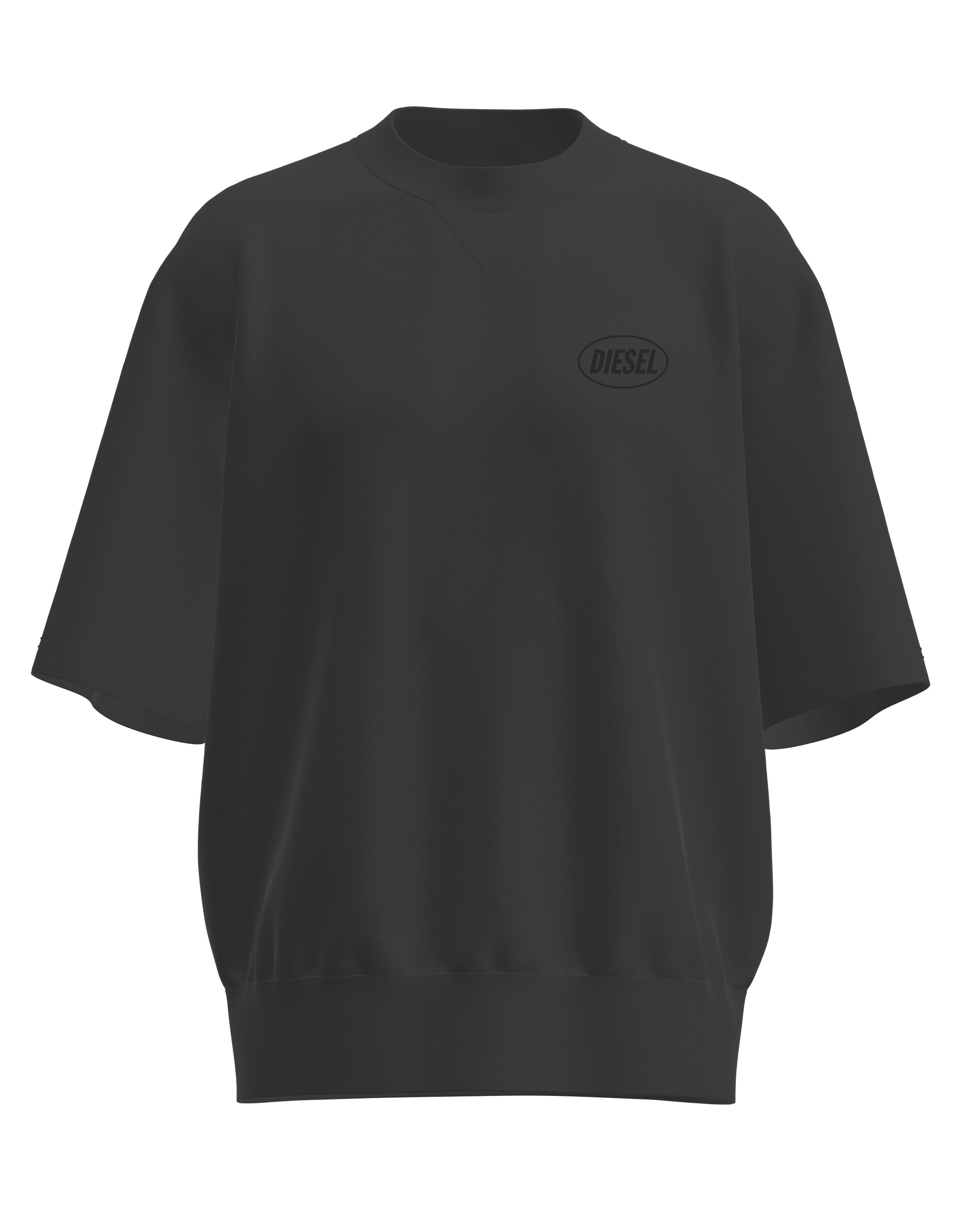 Black S-Cooling-Waf-Out Sweat-Shirt