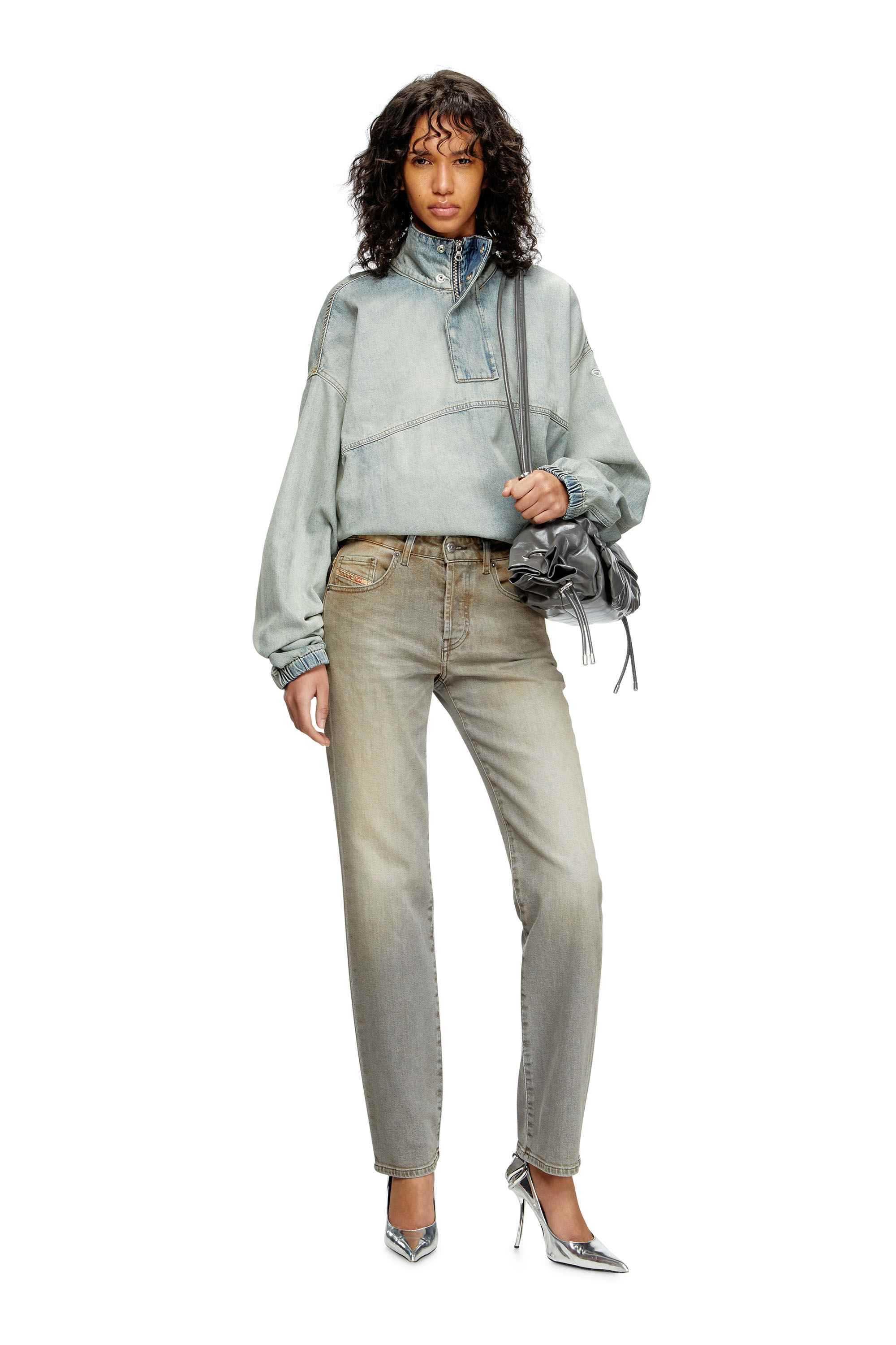 Grey  Regular Jeans - 1989 D-Mine