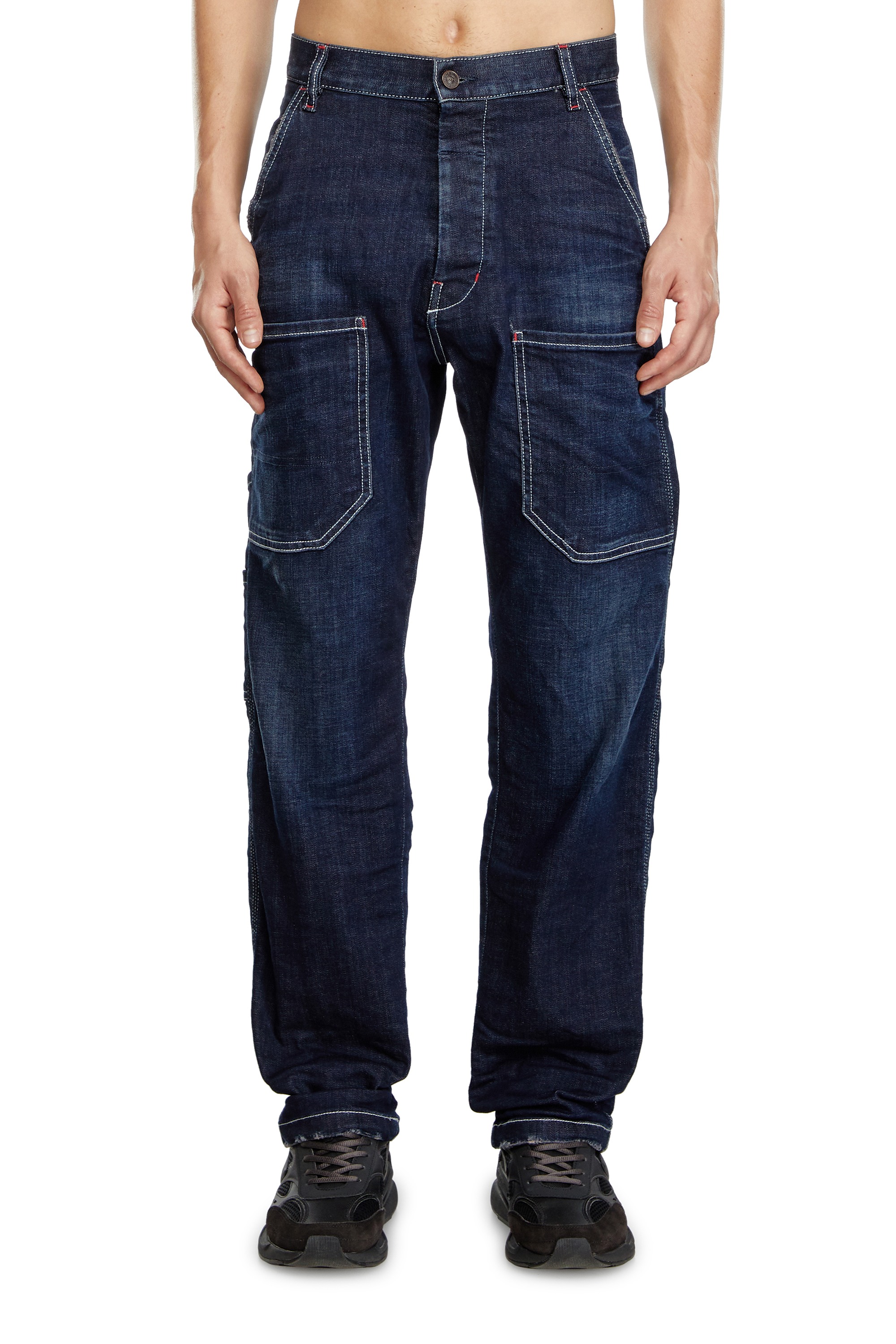 Blue New-Egan-Out-D Fit Jeans