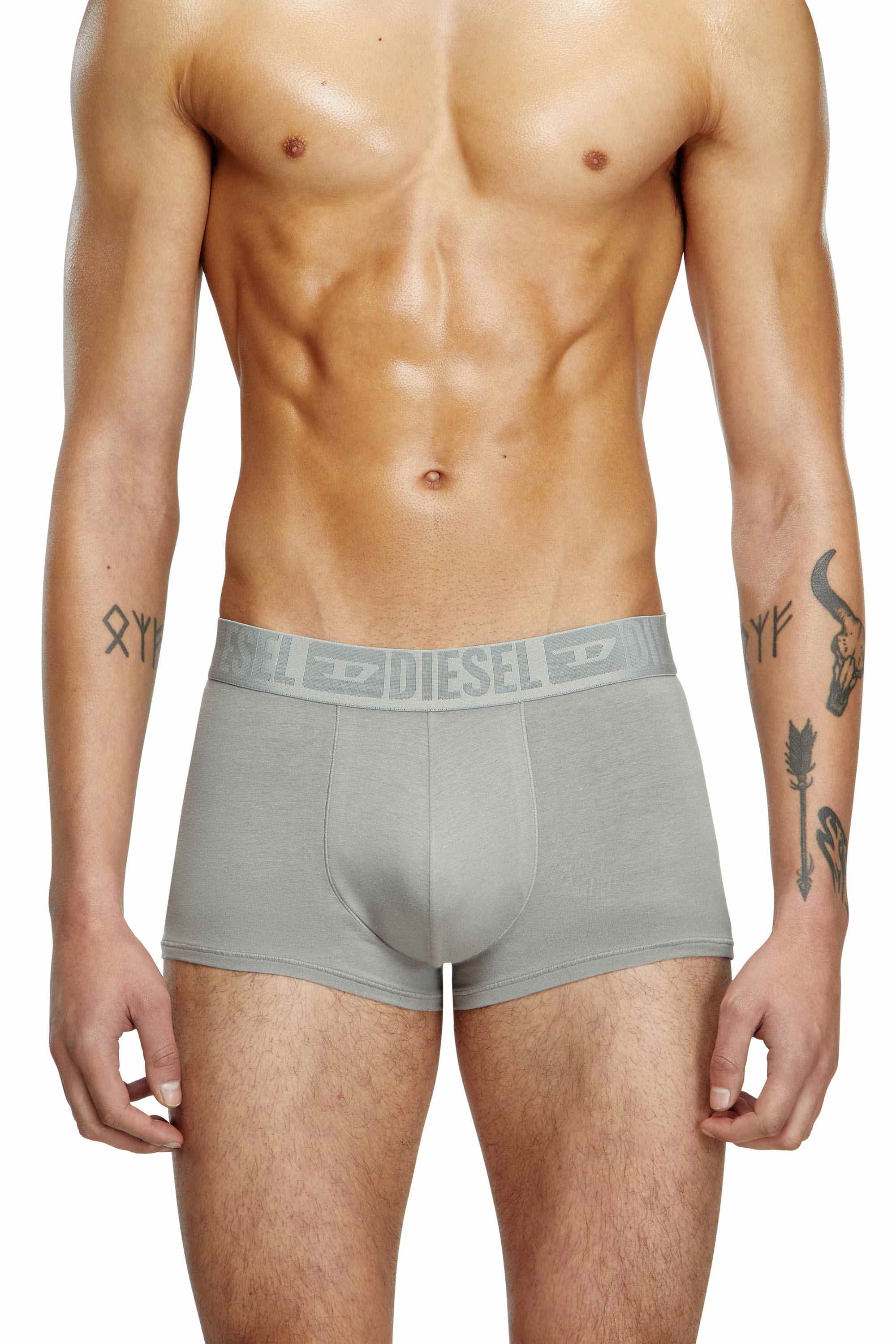 Multicolor Three-pack plain boxer briefs