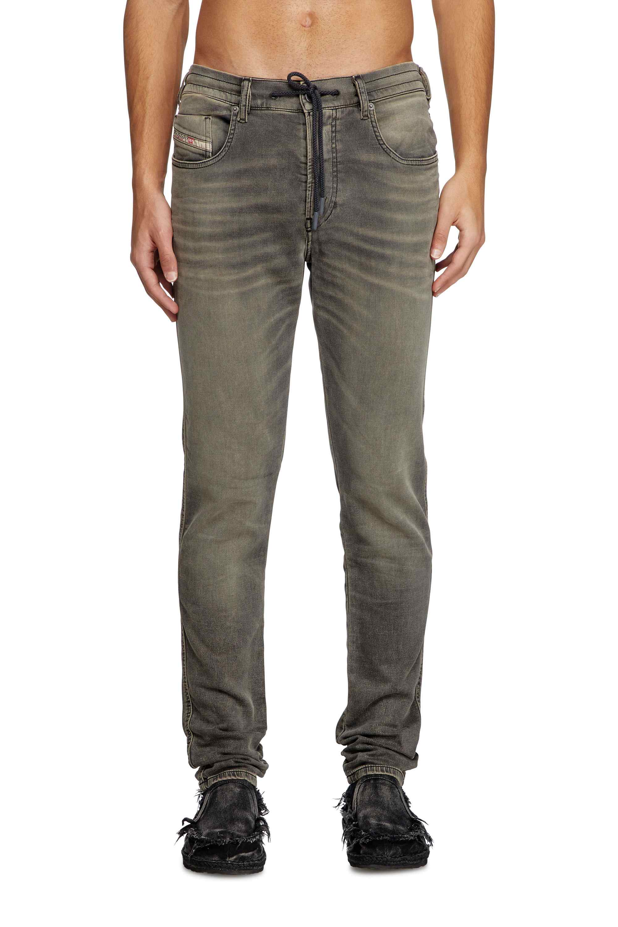 Light Grey 2062 D-Strukt-B Jogg Slim Fit Jeans