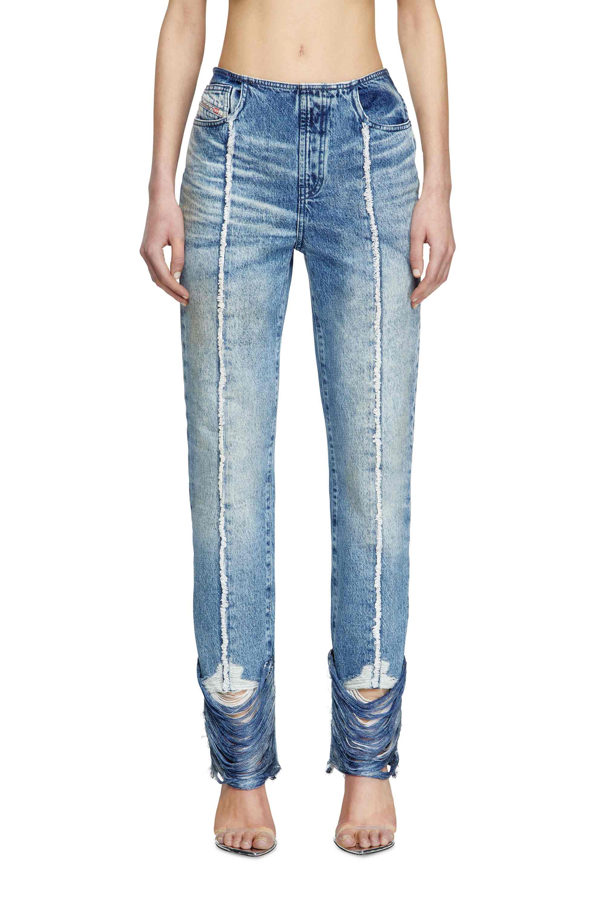 Blue Bootcut Jeans - D-Ginna
