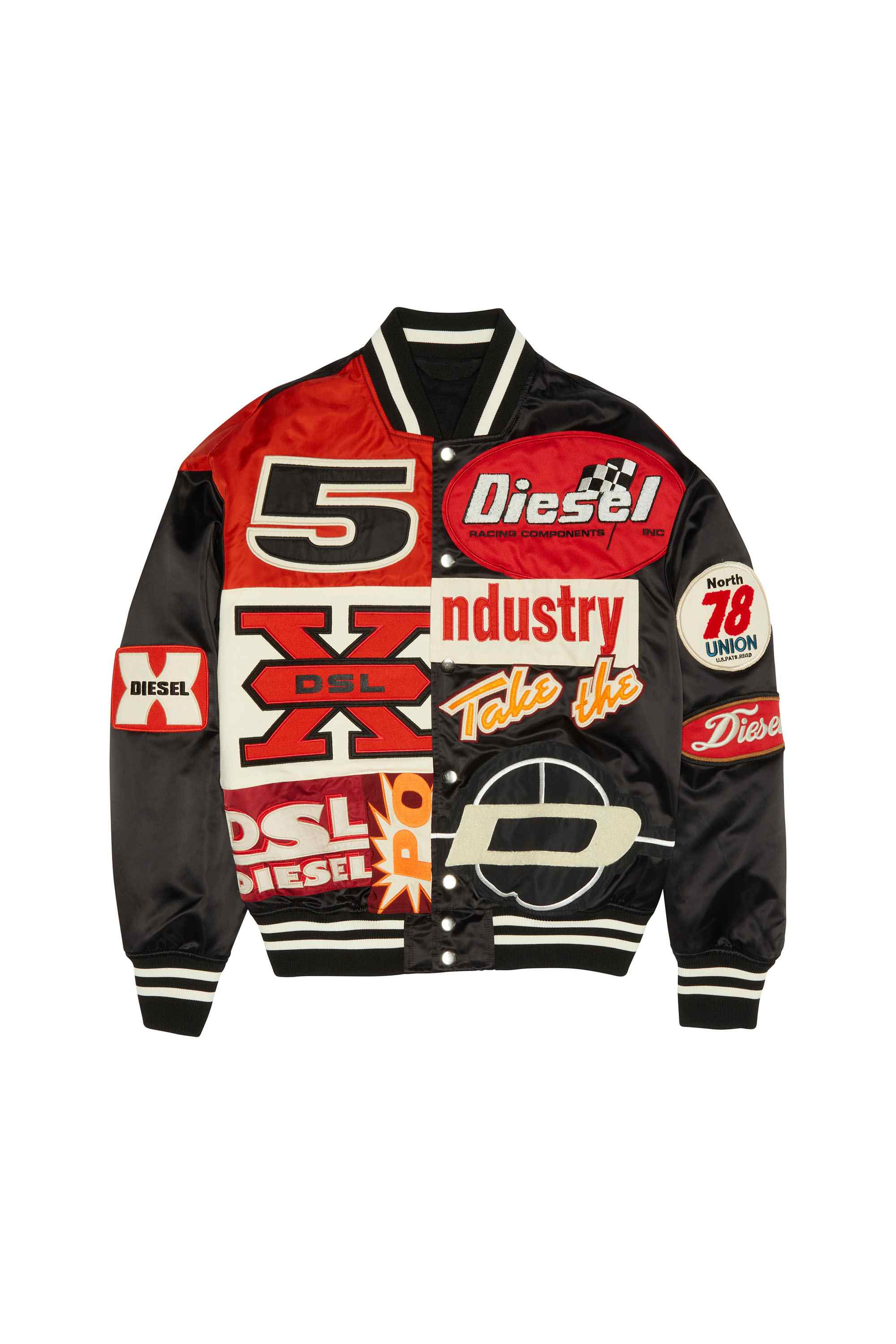 Black J-Bulc-Patch Jacket