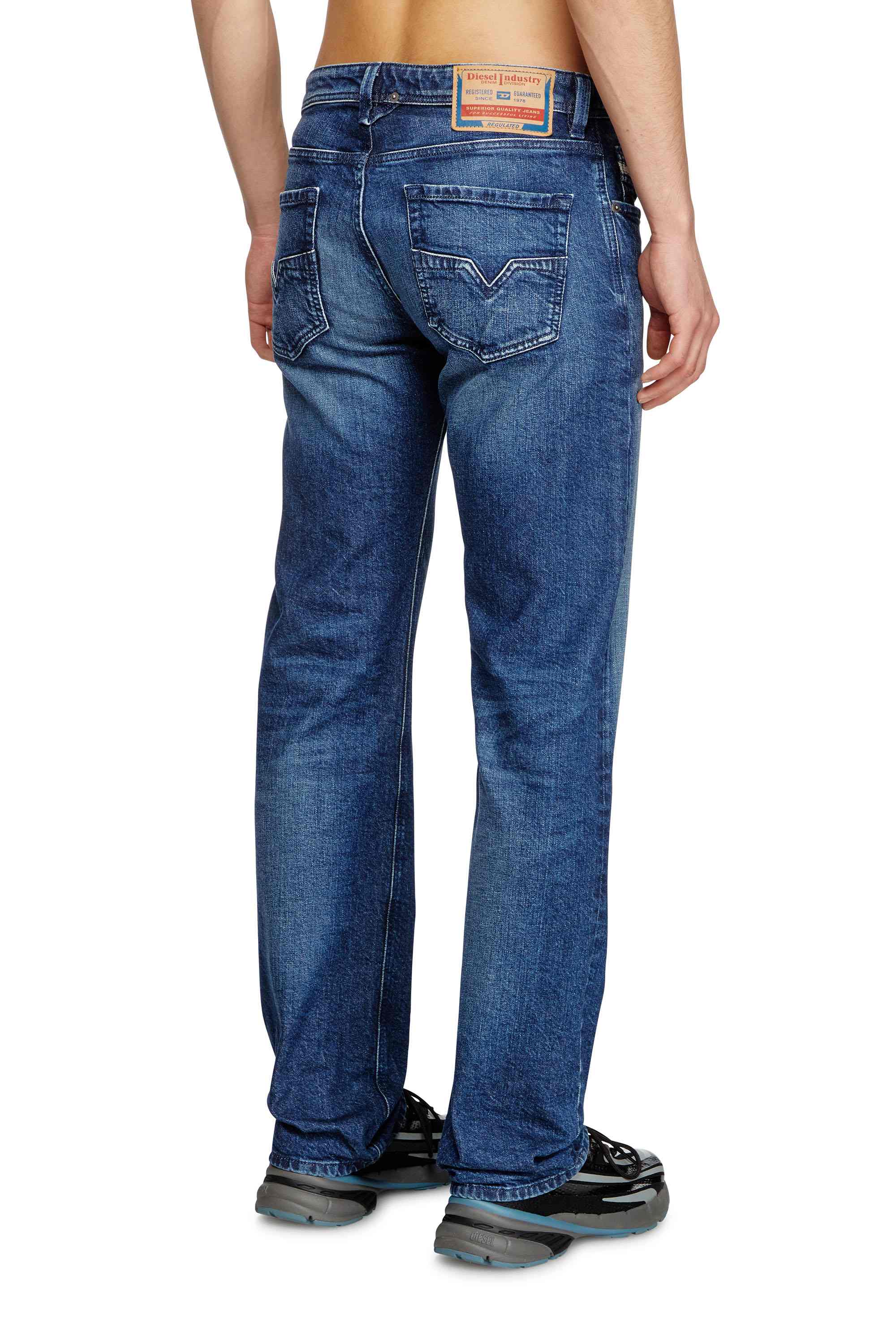 Dark Blue Straight Fit- Larkee Jeans