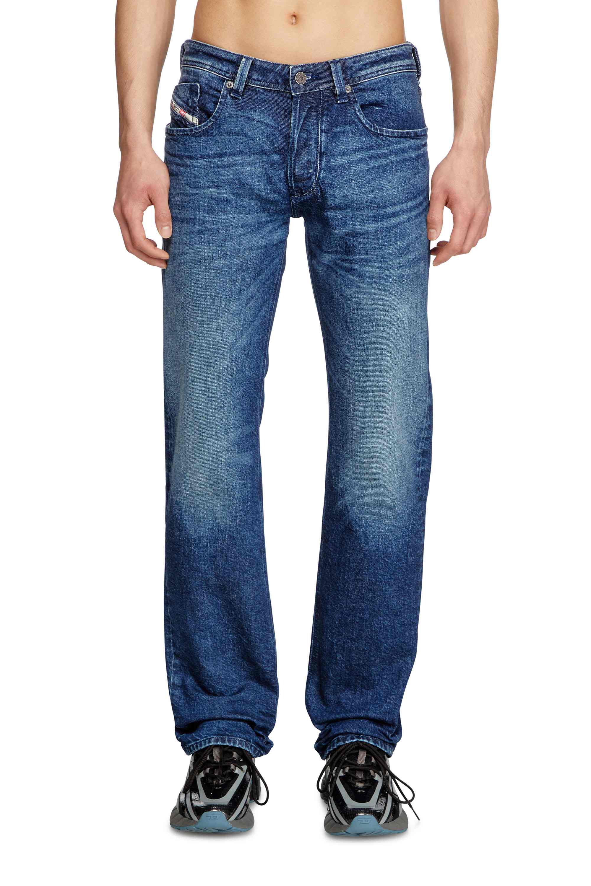 Dark Blue Straight Fit- Larkee Jeans