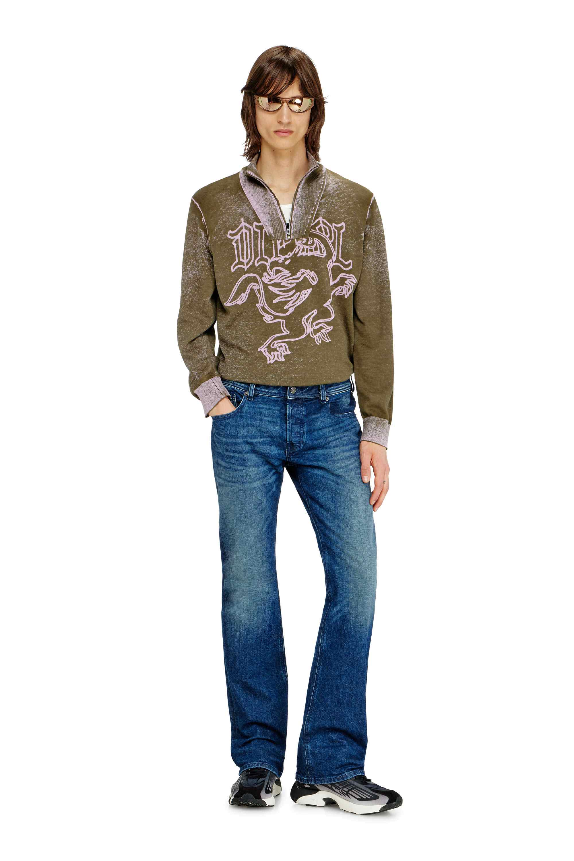 Dark blue Bootcut Jeans Low Waist 2007 Zatiny