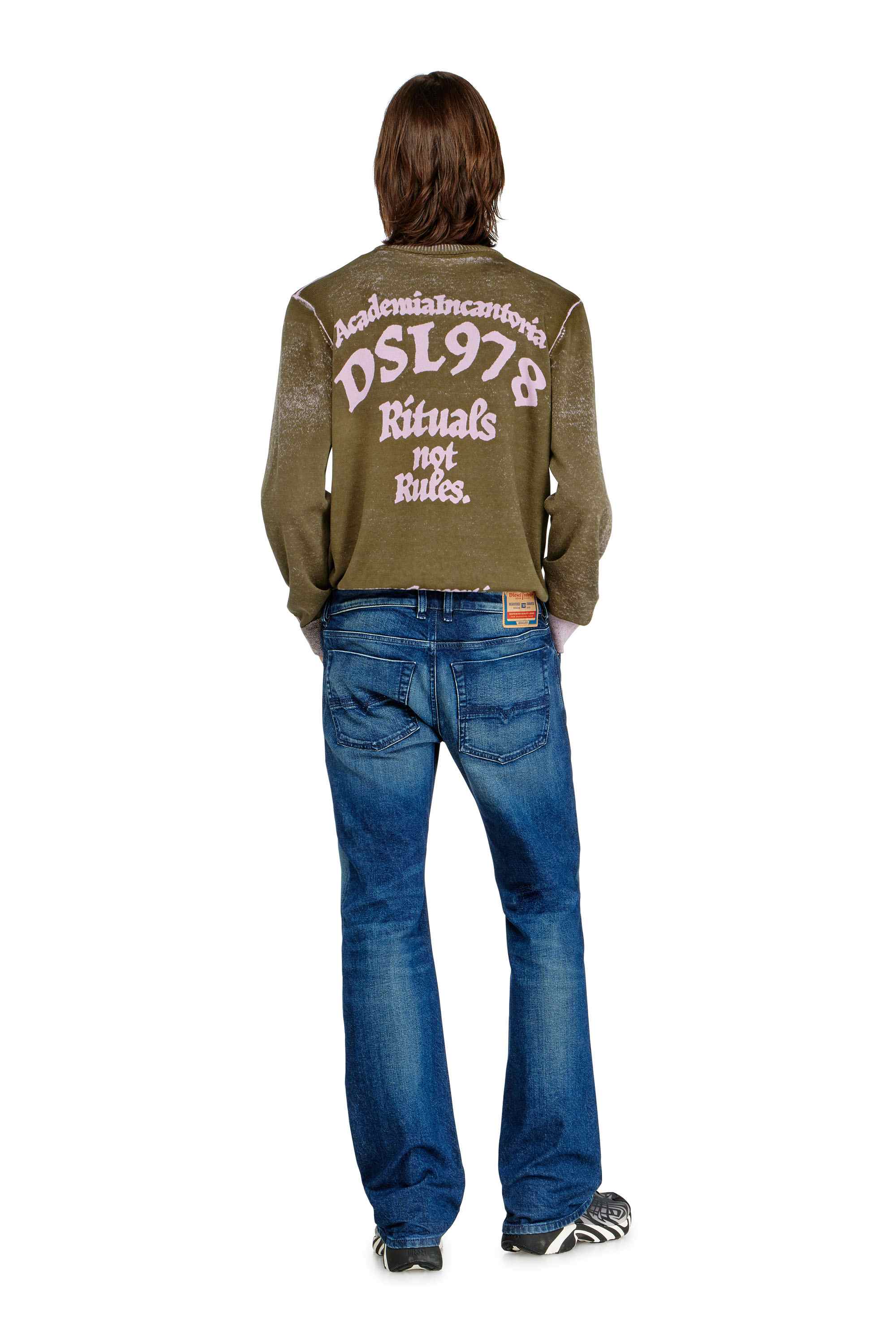 Dark blue Bootcut Jeans Low Waist 2007 Zatiny