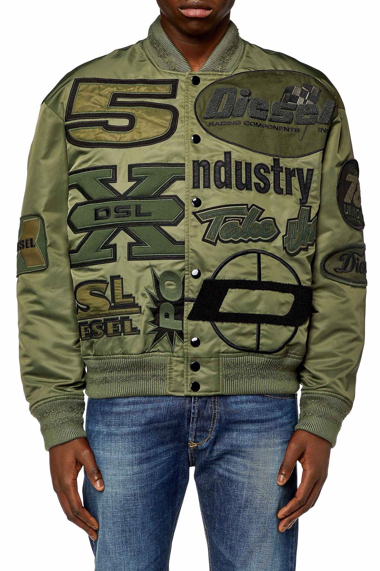 Green J-Bulc-Patch Jacket