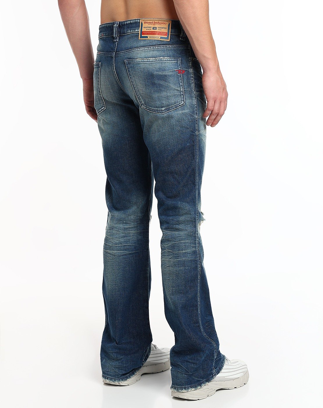 Blue  Bootcut Jeans - 1998 D-Buck
