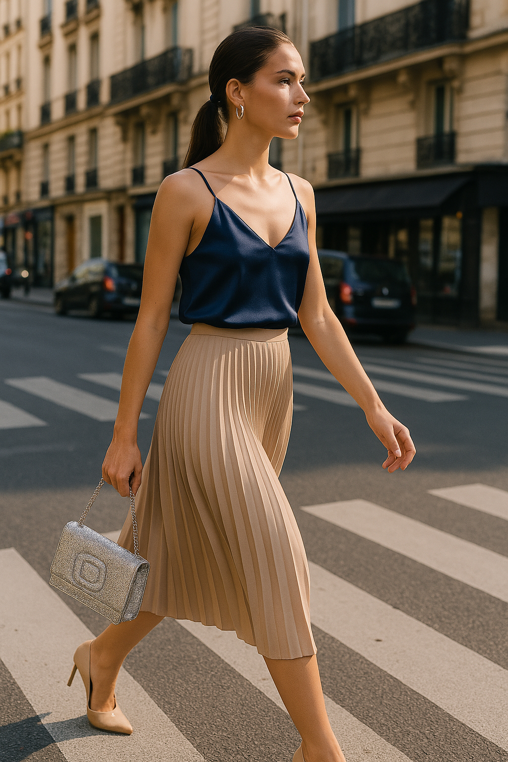 Bflonne Silver Crossbody