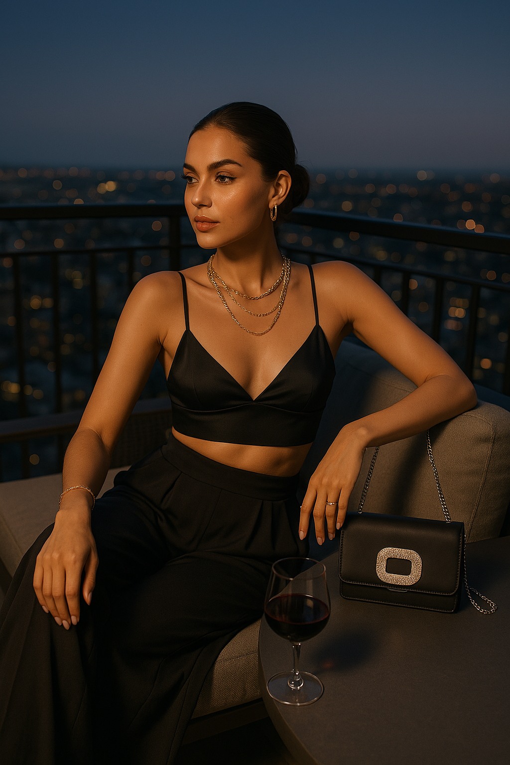 Bflonne Black Crossbody