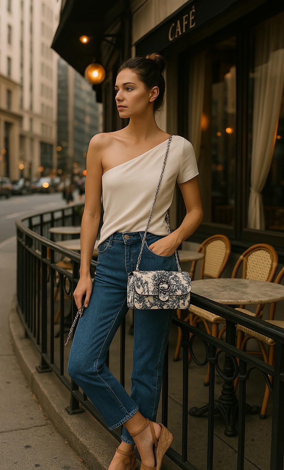 Bmerla Navy Crossbody