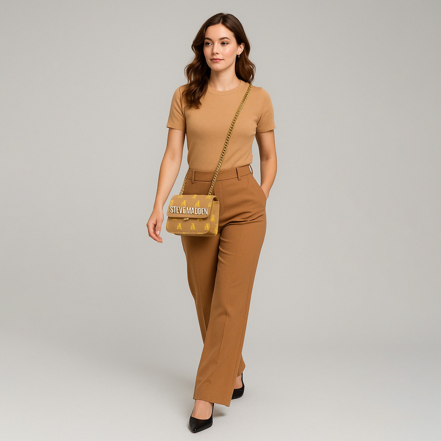 BNEAL Tan Crossbody