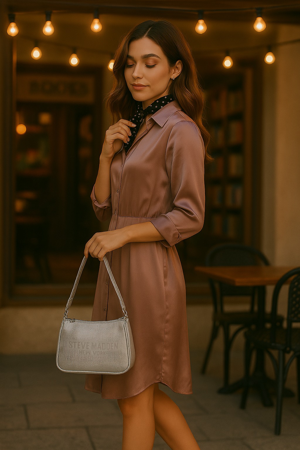 Bnellies Silver Crossbody