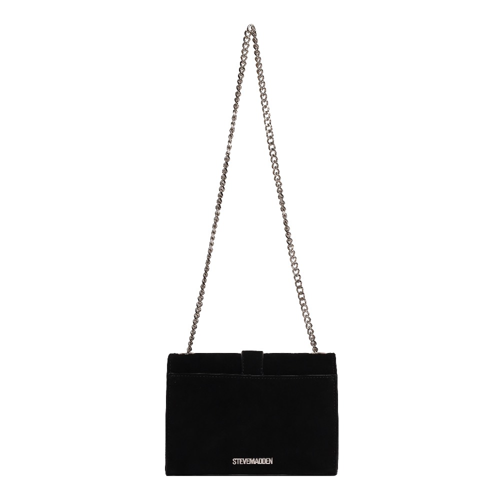 Bzeta Black-Silver Crossbody