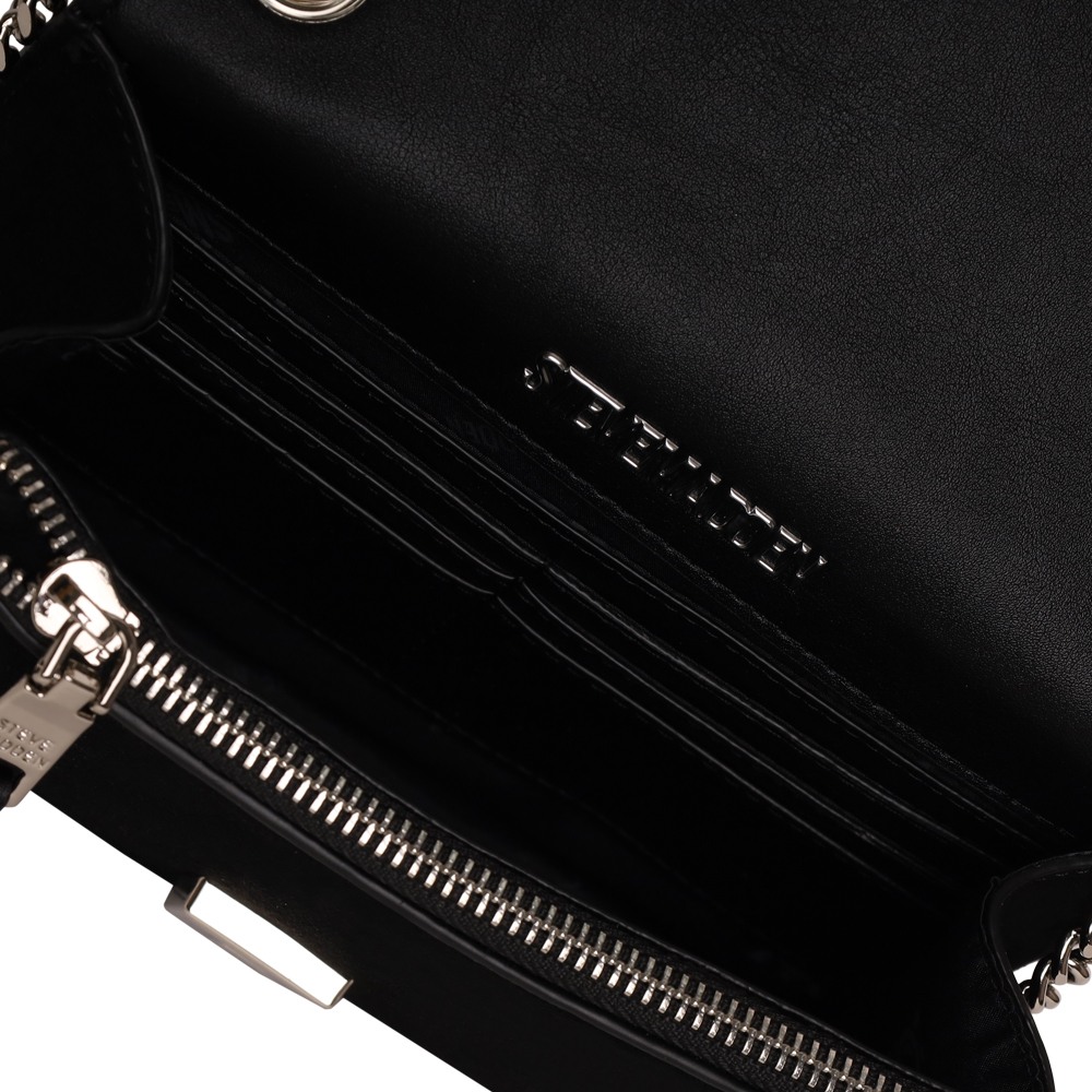 Bzeta Black-Silver Crossbody