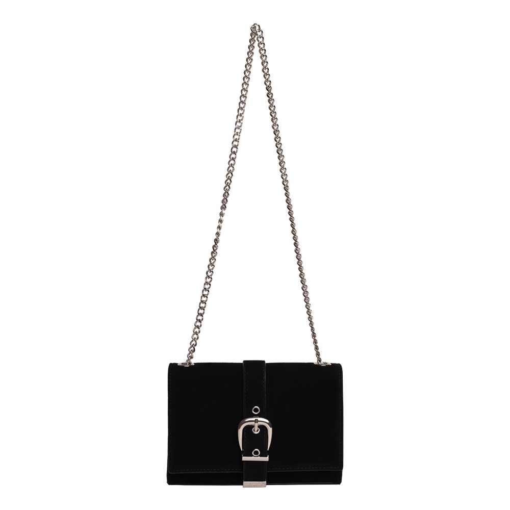 Bzeta Black-Silver Crossbody